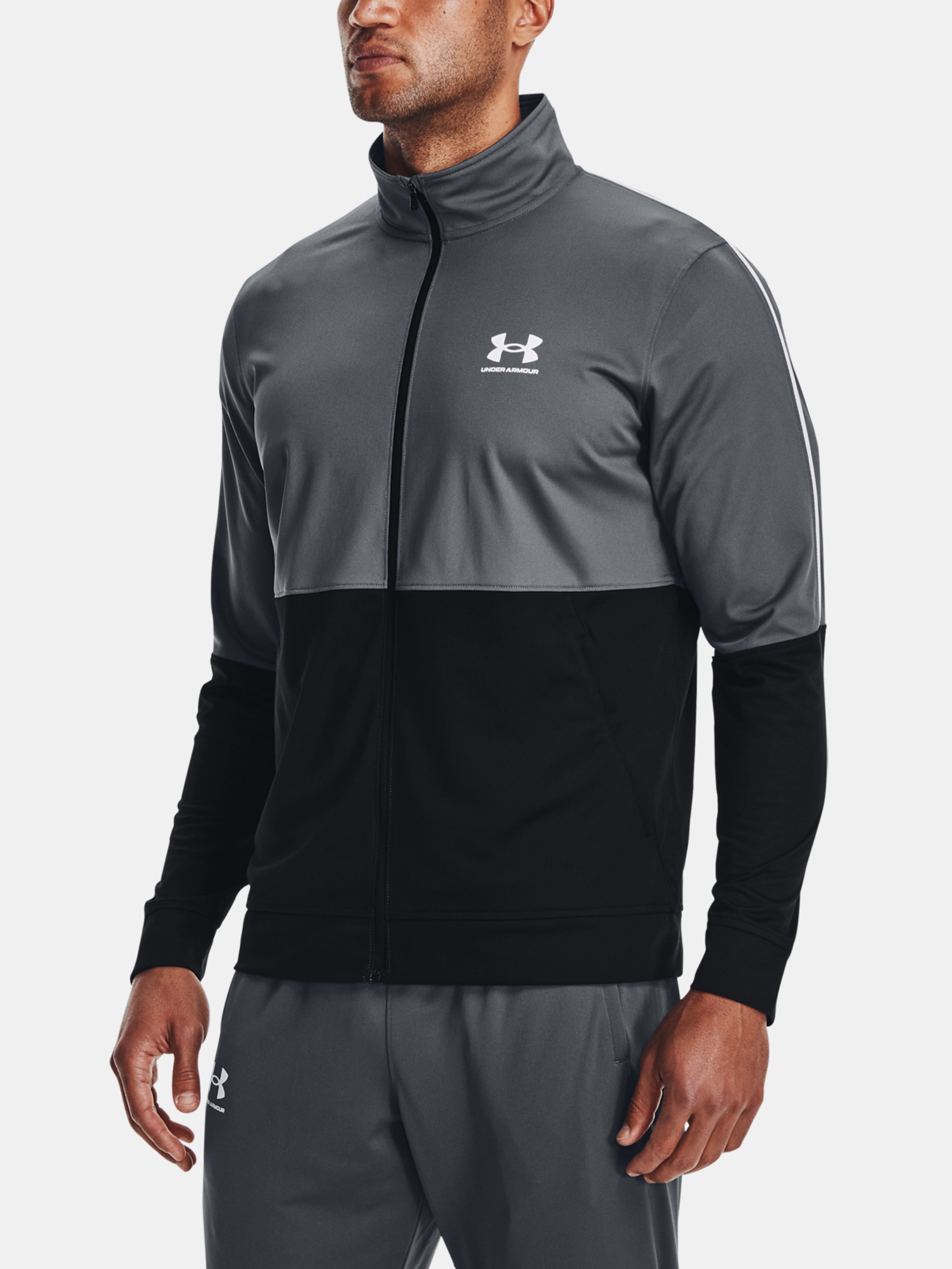  UA SPORTSTYLE WINDBREAKER, Gray - men's jacket - UNDER  ARMOUR - 44.33 € - outdoorové oblečení a vybavení shop