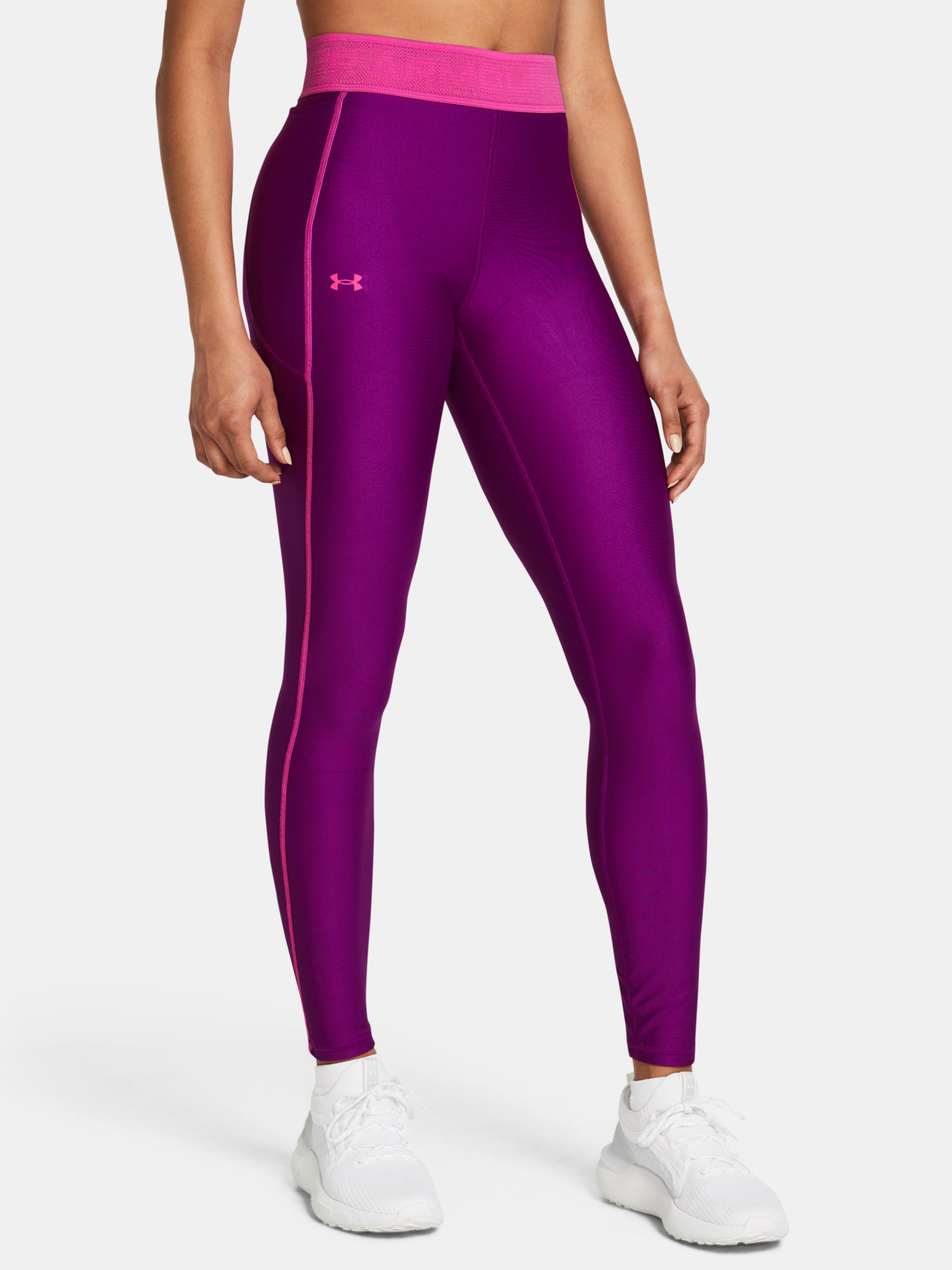  Armour Branded WB Leg, Blue/grey - women's compression  leggings - UNDER ARMOUR - 38.70 € - outdoorové oblečení a vybavení shop