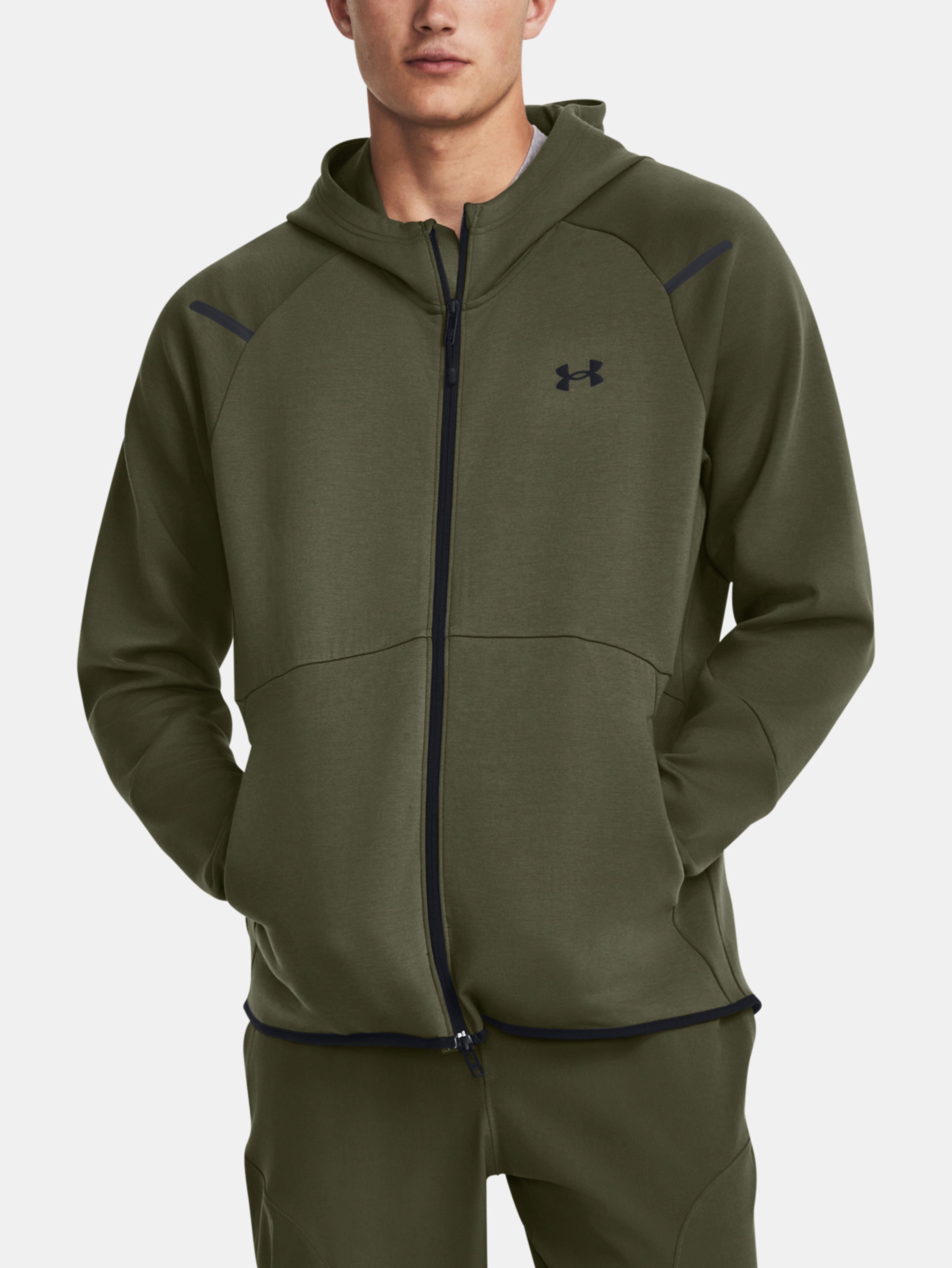 Pulover Under Armour UA Unstoppable Flc FZ-GRN