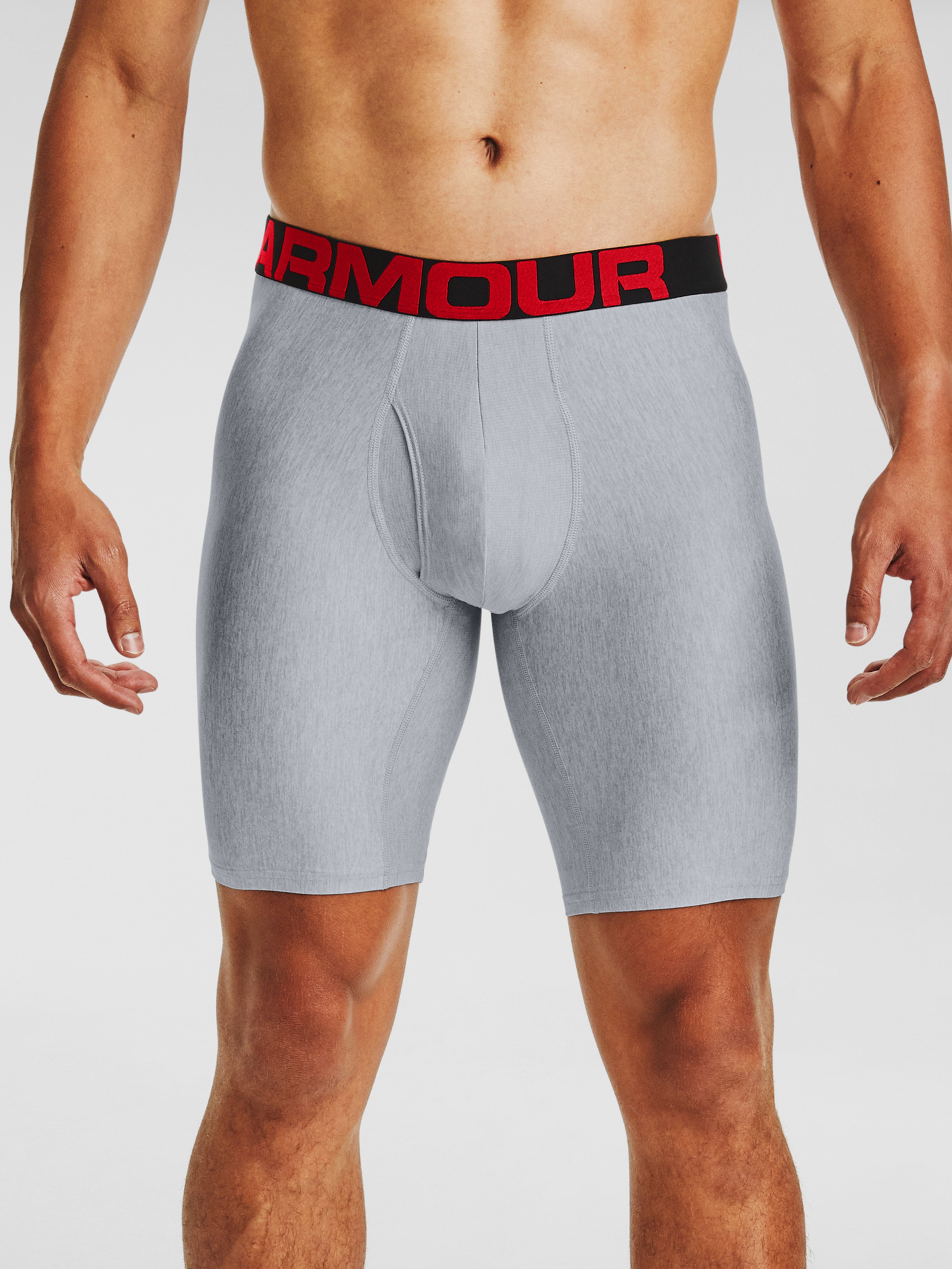 Boxerky Under Armour Tech 9in 2 Pack-GRY