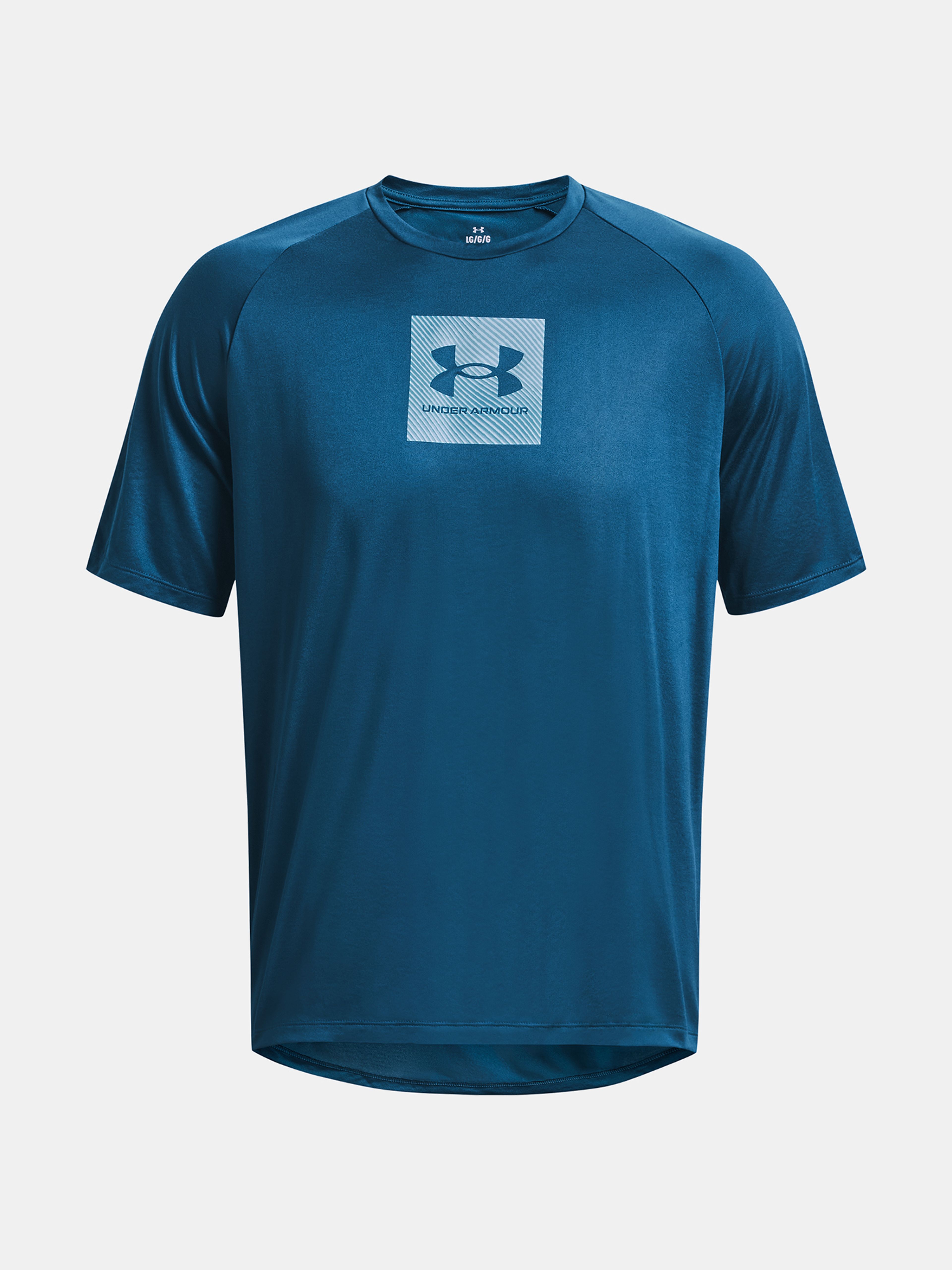  UA Tech Twist BL Gel SSC, Blue - T-shirt short sleeve  ladies - UNDER ARMOUR - 23.45 € - outdoorové oblečení a vybavení shop