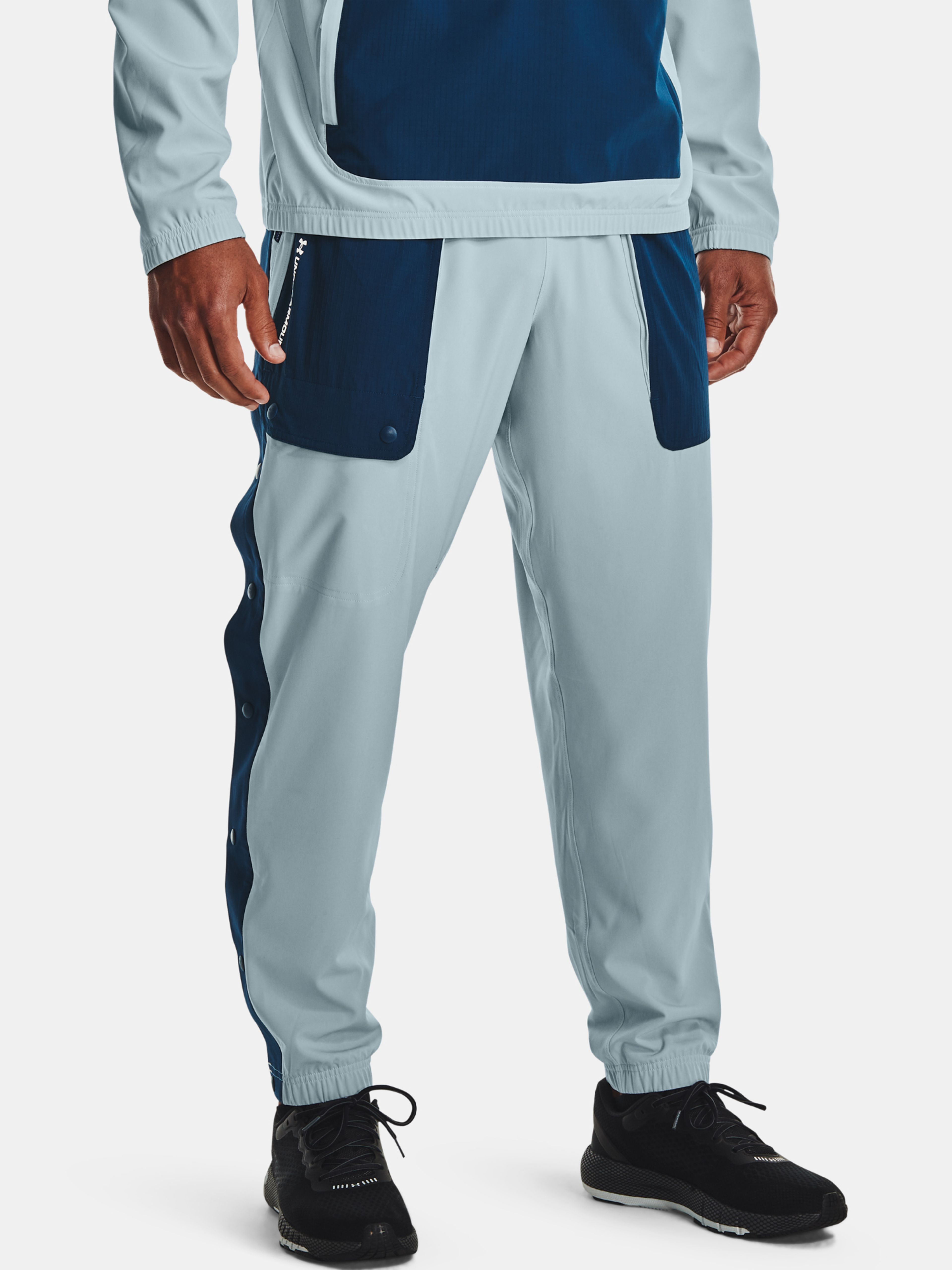  UA STRETCH WOVEN PANT, Blue - men's leggings - UNDER ARMOUR  - 44.22 € - outdoorové oblečení a vybavení shop