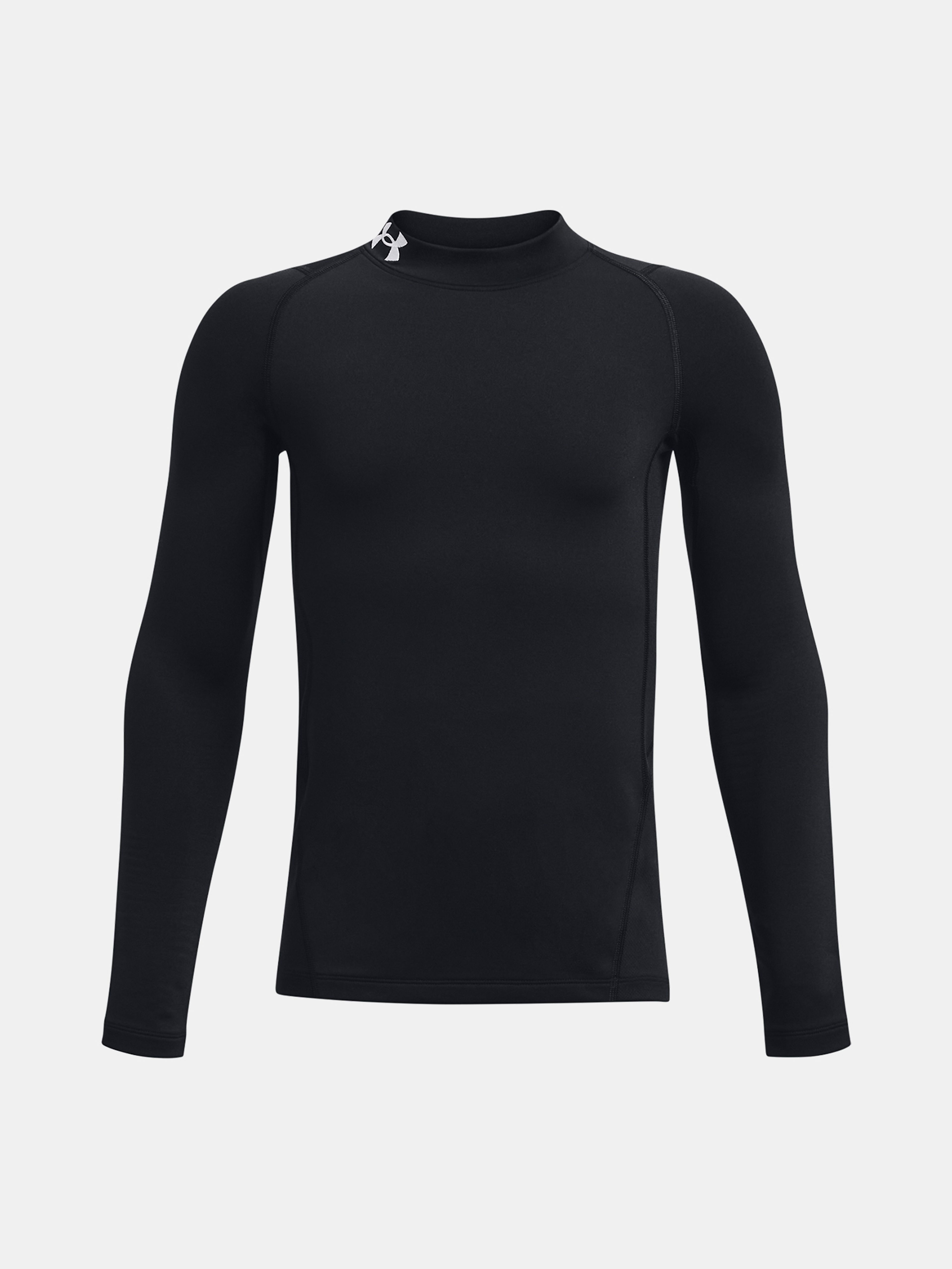 Tričko Under Armour UA CG Armour Mock LS-BLK