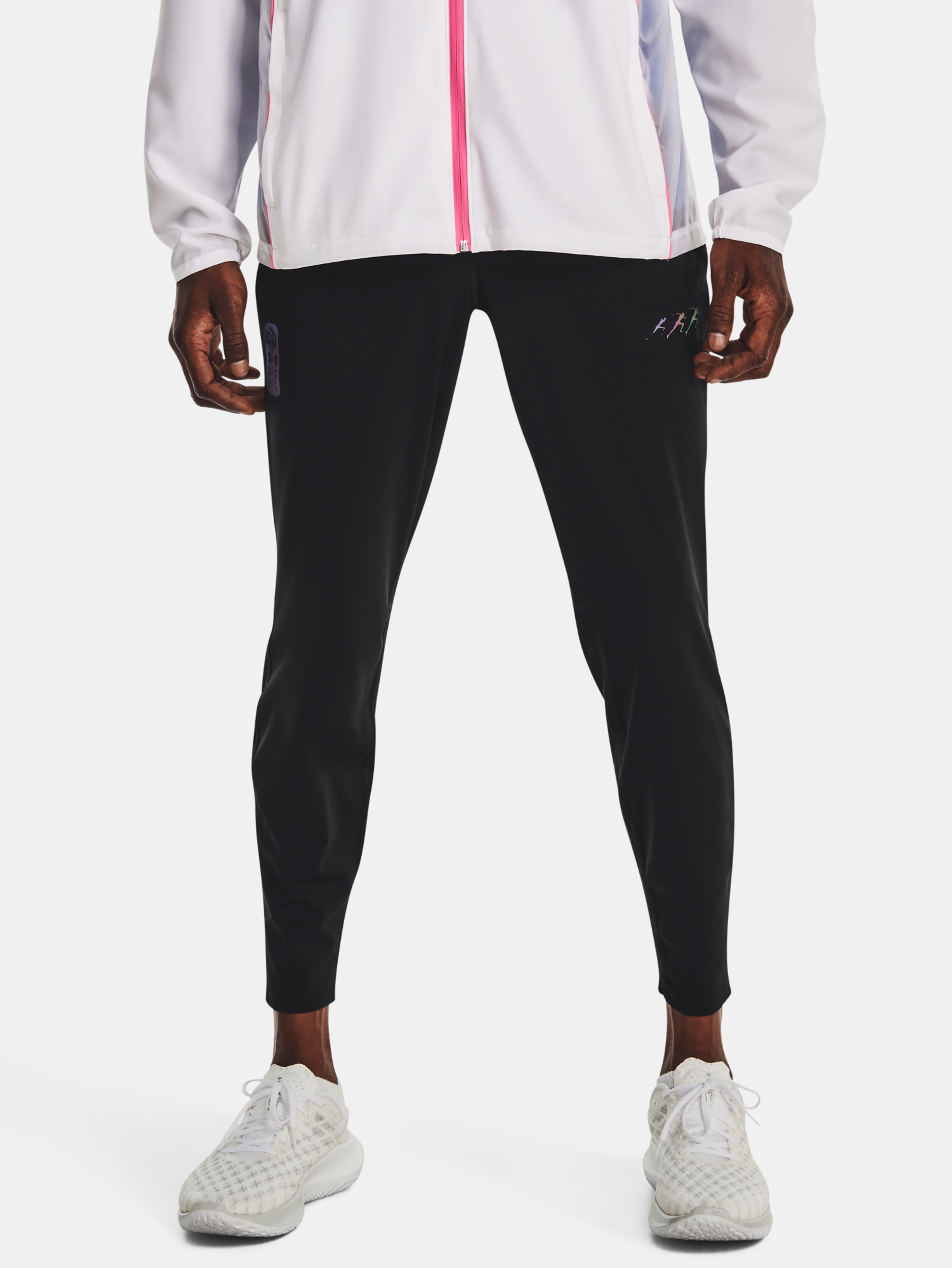 Nohavice Under Armour UA RUN ANYWHERE PANT-BLK