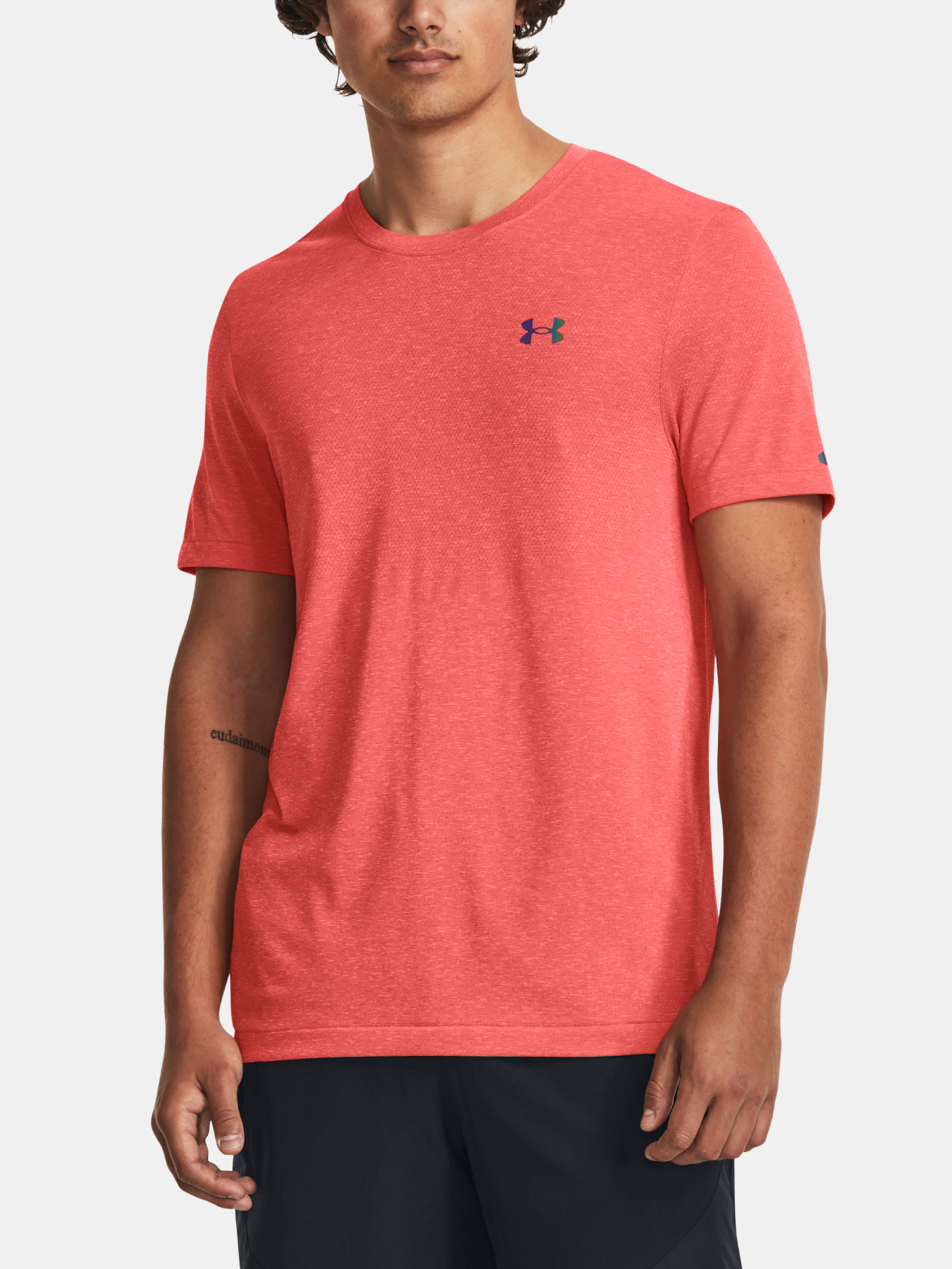 Majica Under Armour UA Rush Seamless Legacy SS-RED