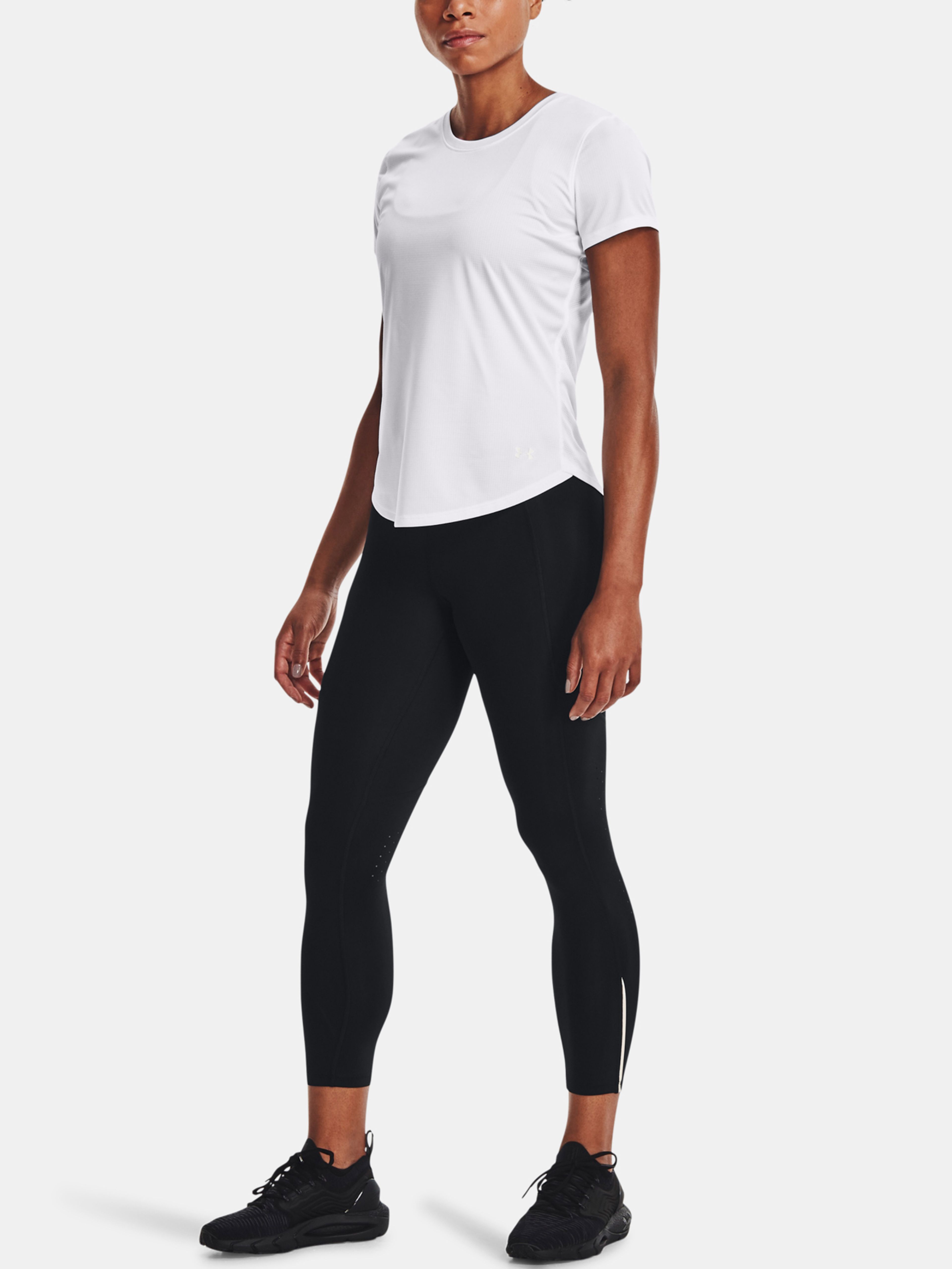  UA Fly Fast Ankle Tight II, Black/grey - women's running  leggings - UNDER ARMOUR - 49.87 € - outdoorové oblečení a vybavení shop