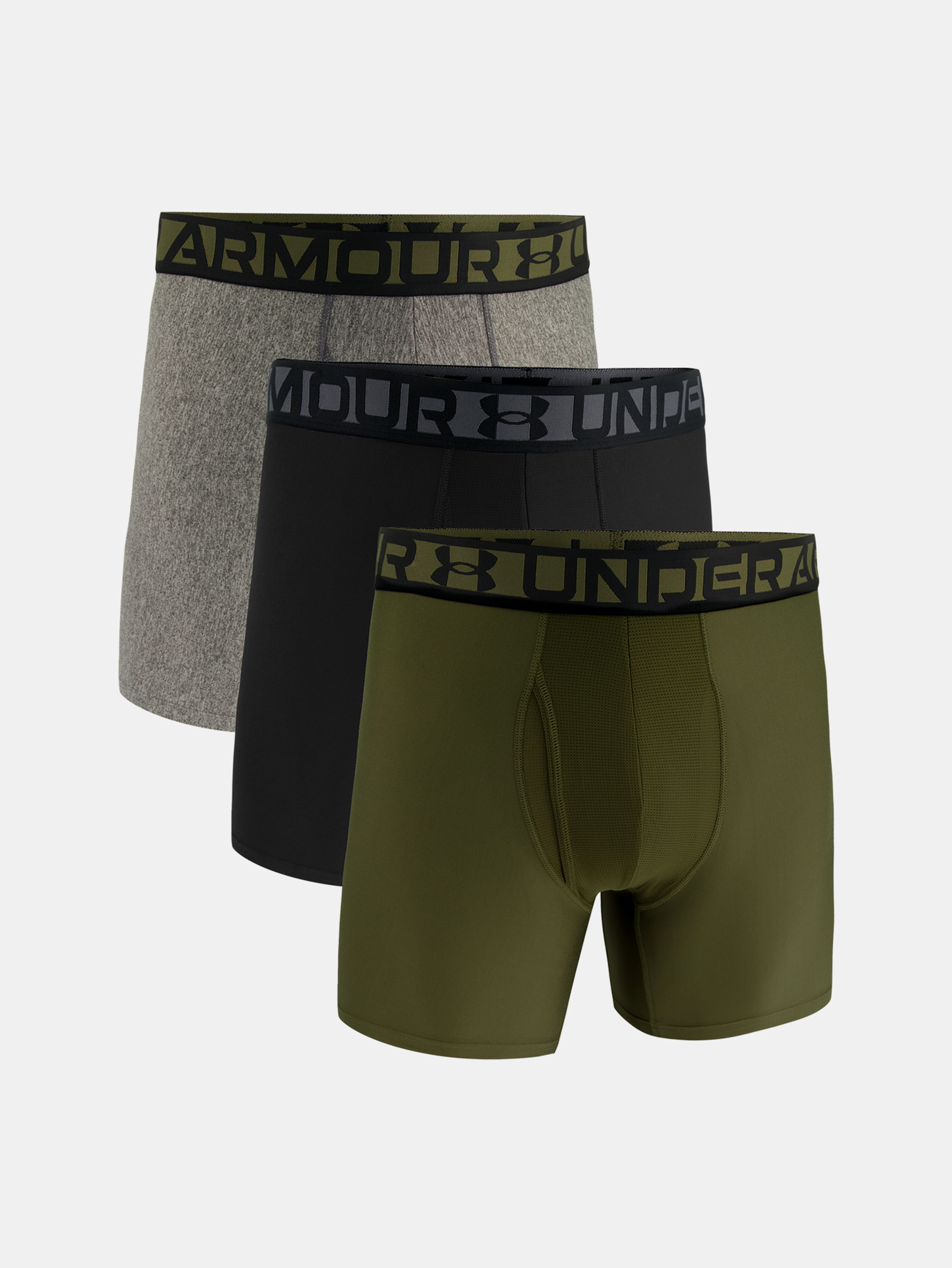 Boxerky Under Armour M UA Ess Tech 6in-GRN