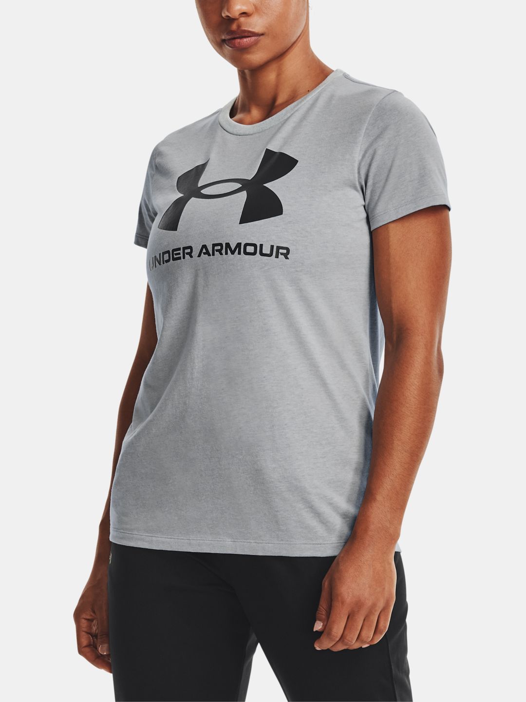 Majica Under Armour UA SPORTSTYLE LOGO SS-GRY | underarmour.si