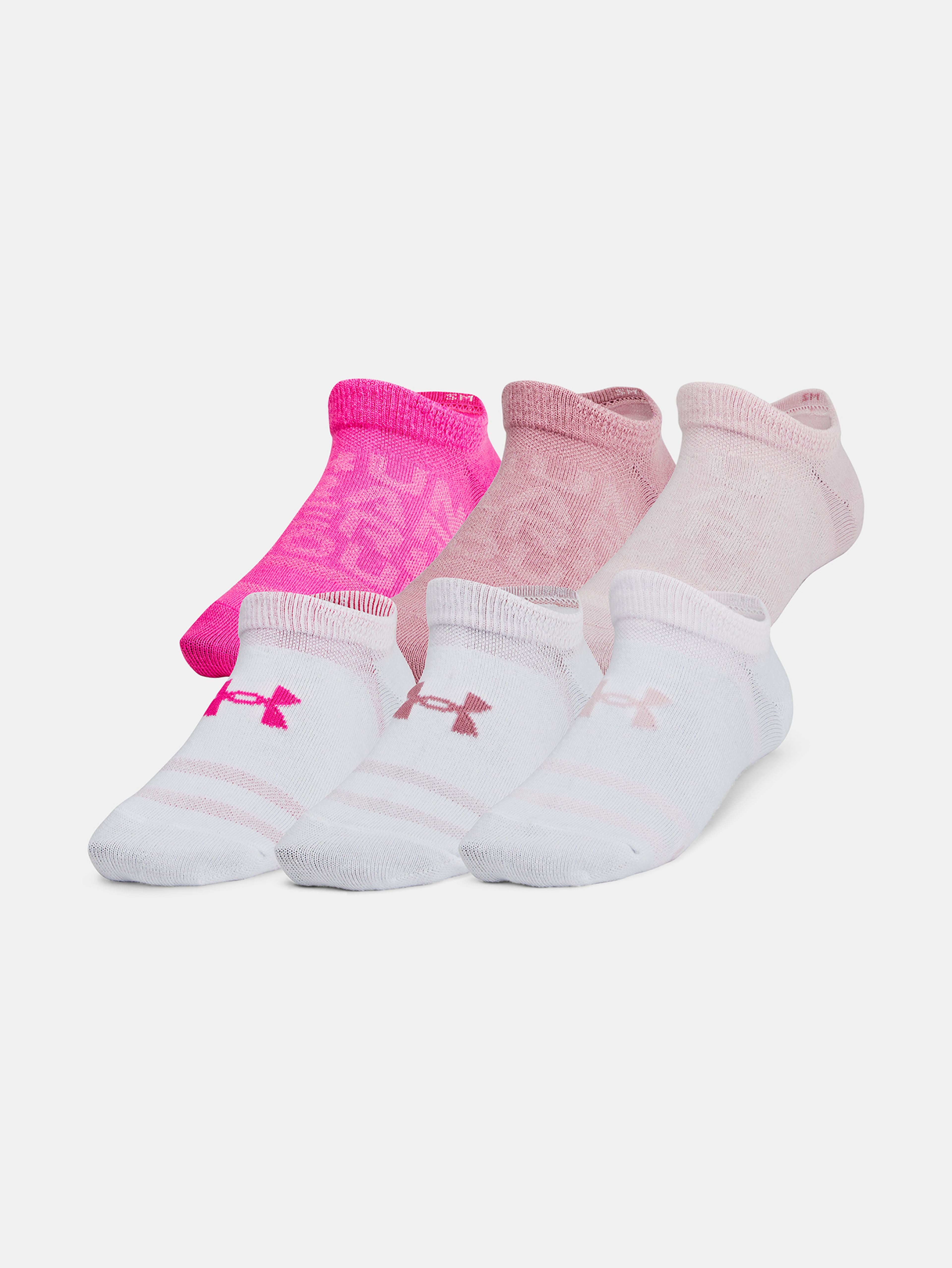 Under Armour UA Yth Essential No Show 6pk zokni