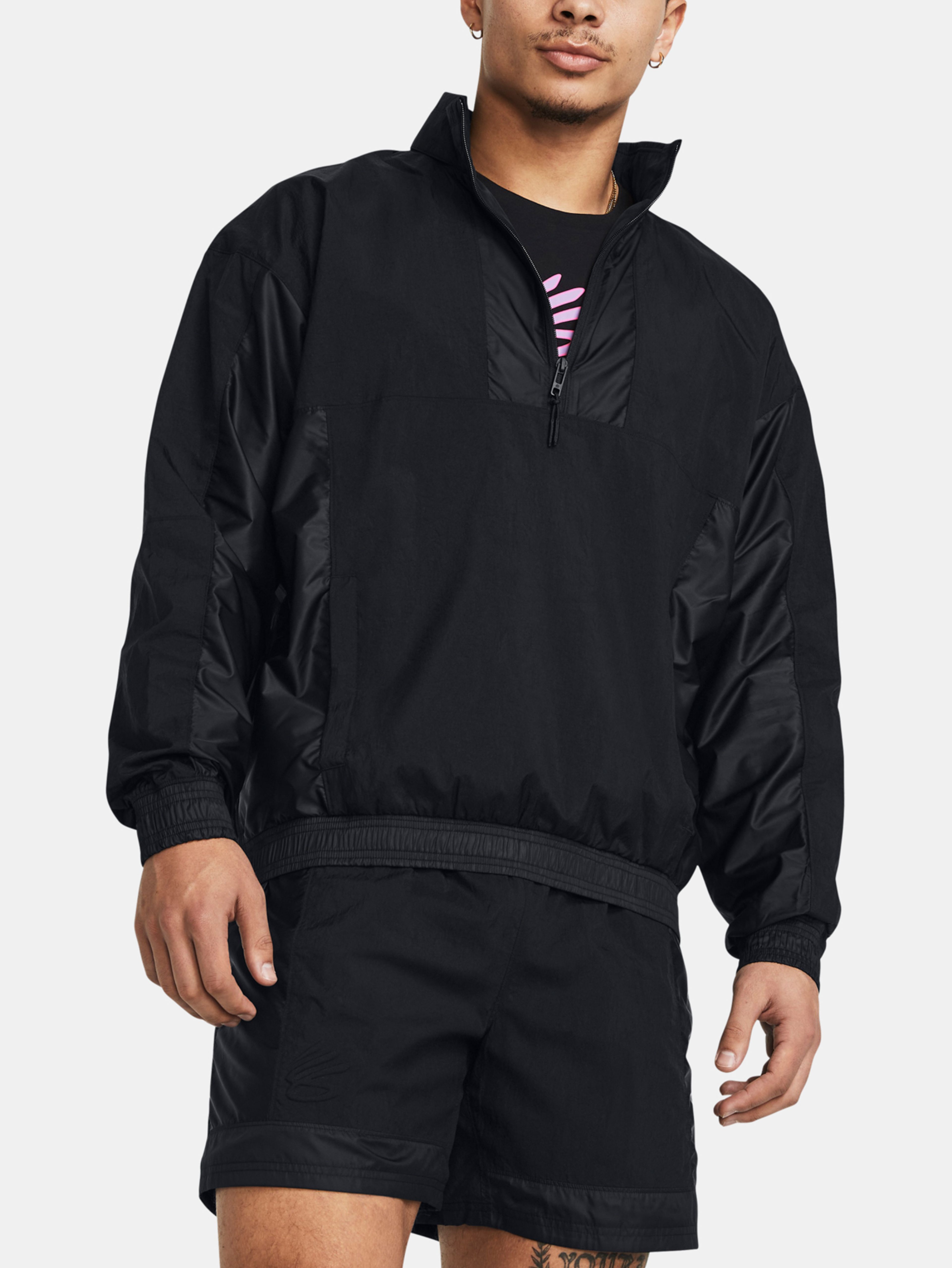 Jakna  Under Armour Curry Woven Jacket-BLK