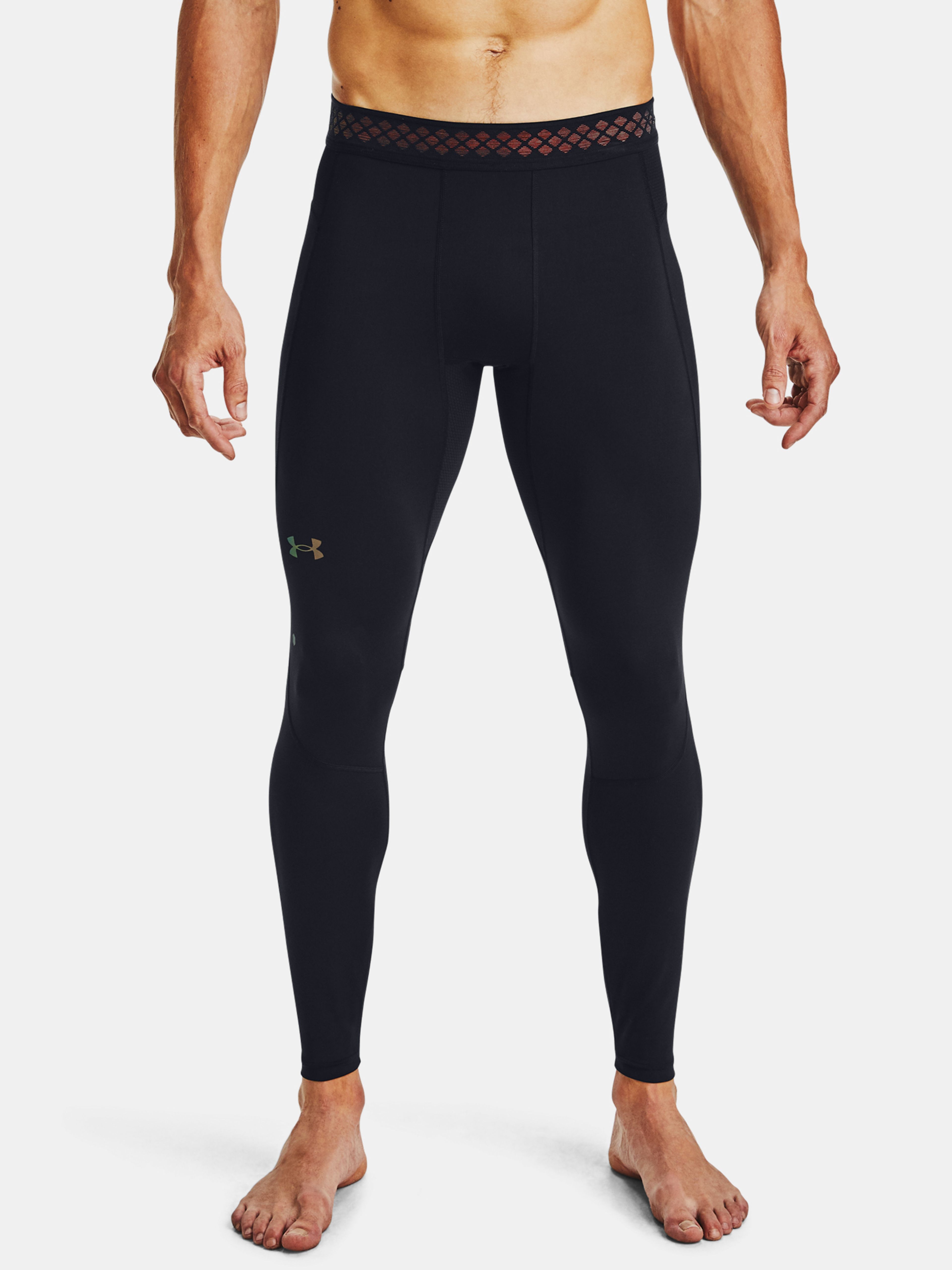 Pánské kompresní legíny UNDER ARMOUR-HG ARMOUR 2.0 LEGGING-BLK