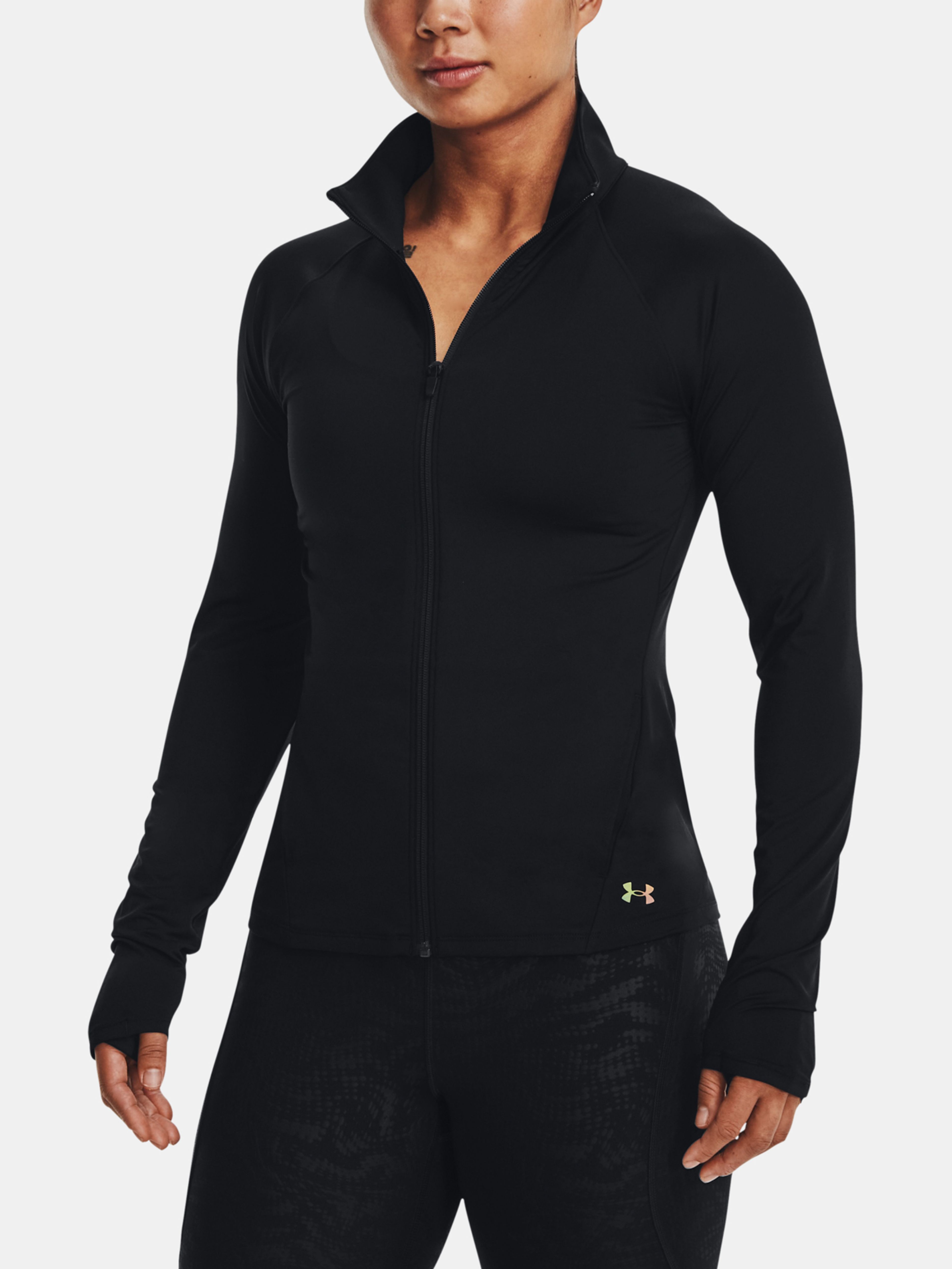 Pulover Under Armour Rush Vent FZ-BLK