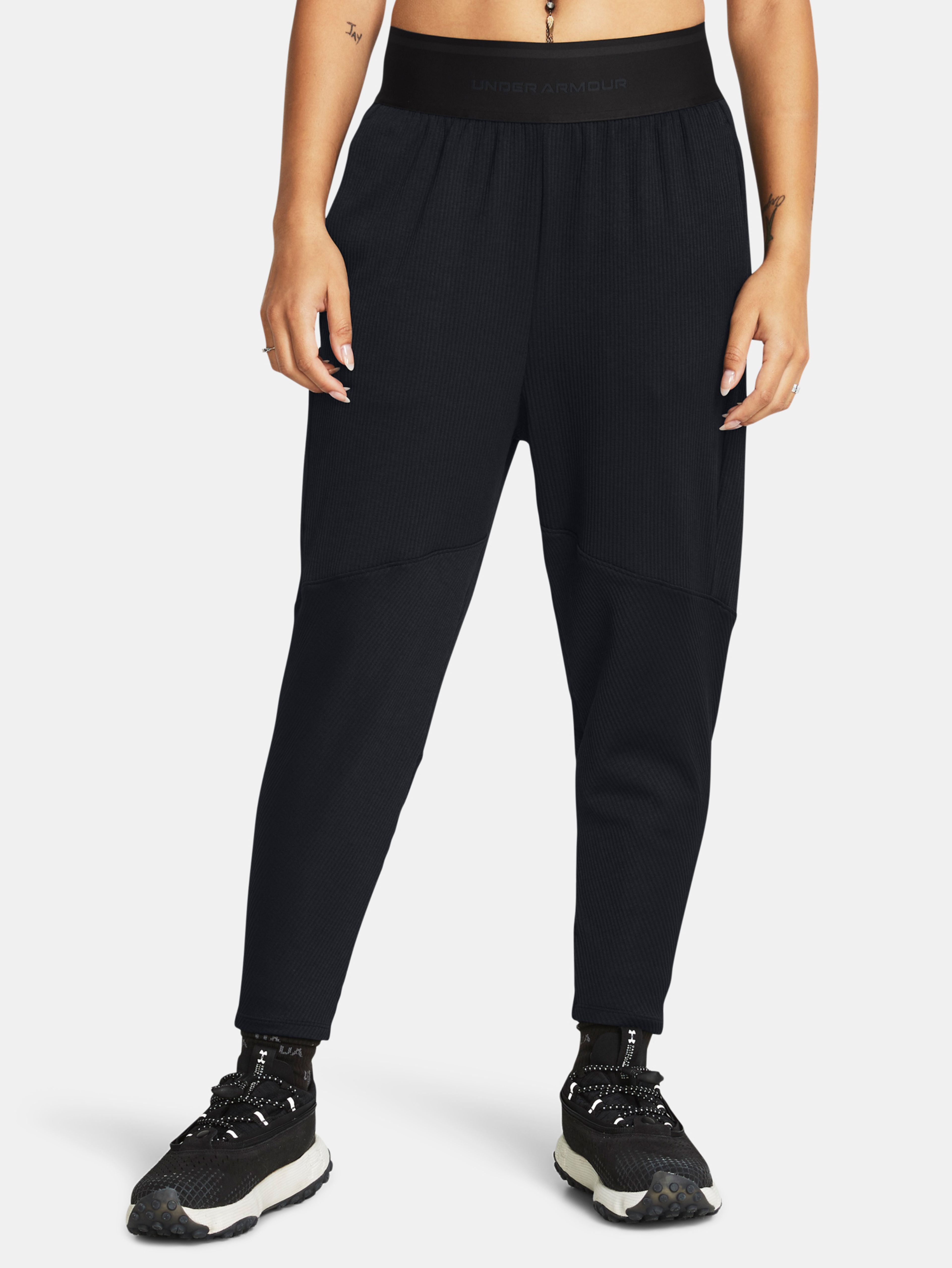 Under Armour Journey Rib Pant-BLK sportnadrág