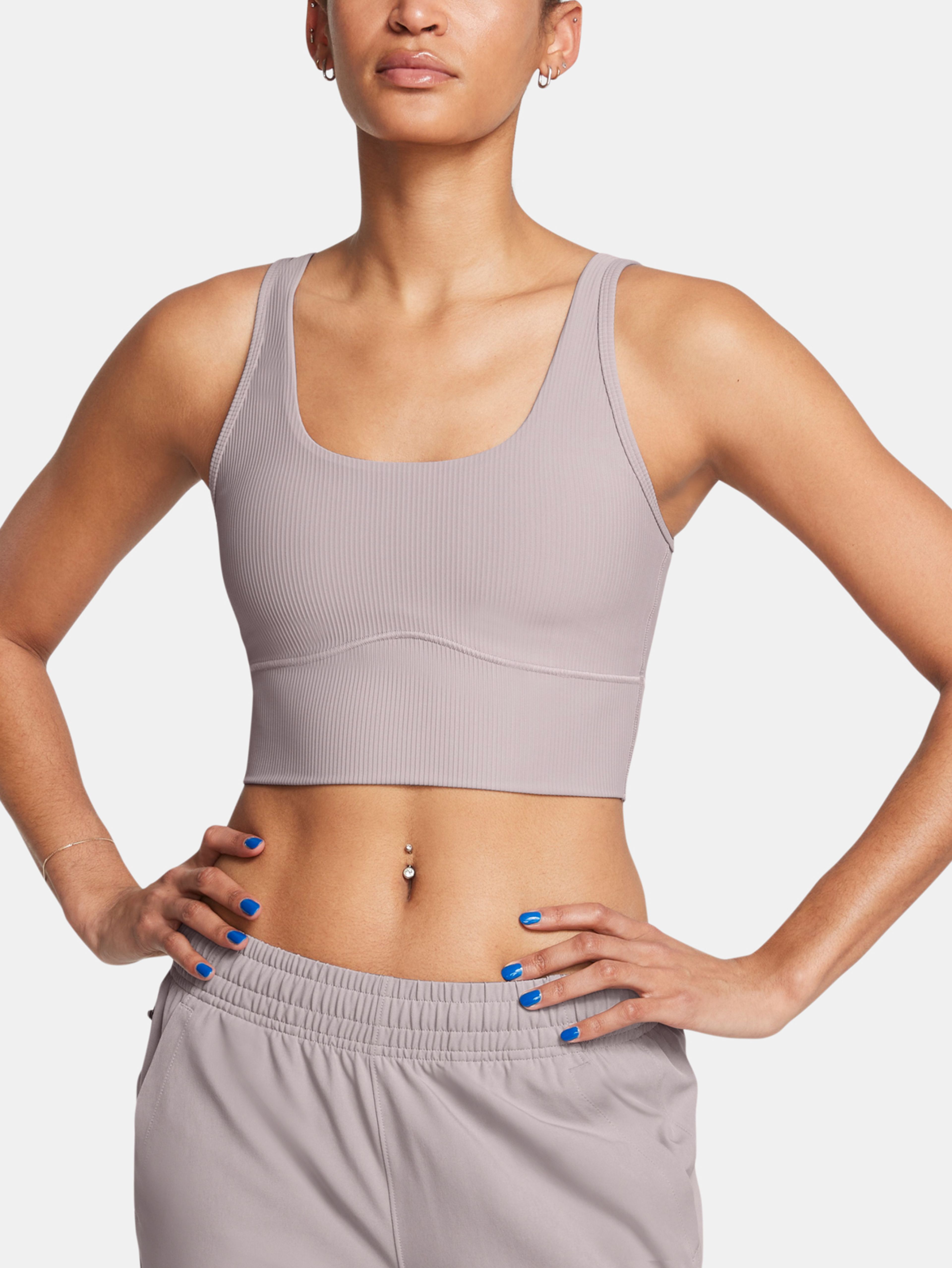 Dámske tielko Under Armour Meridian Rib Crop Tank