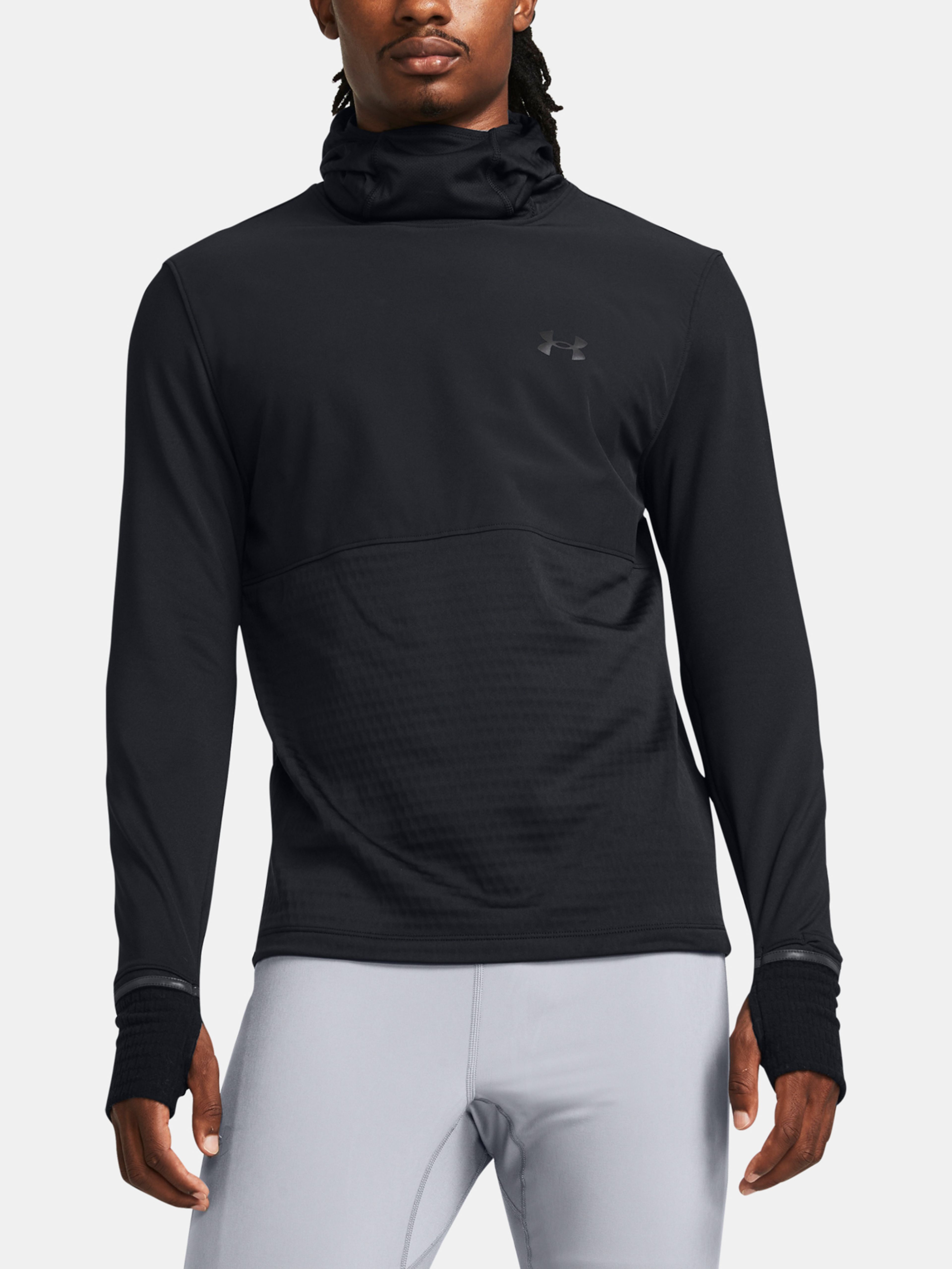 Pulover Under Armour QUALIFIER COLD HOODY-BLK