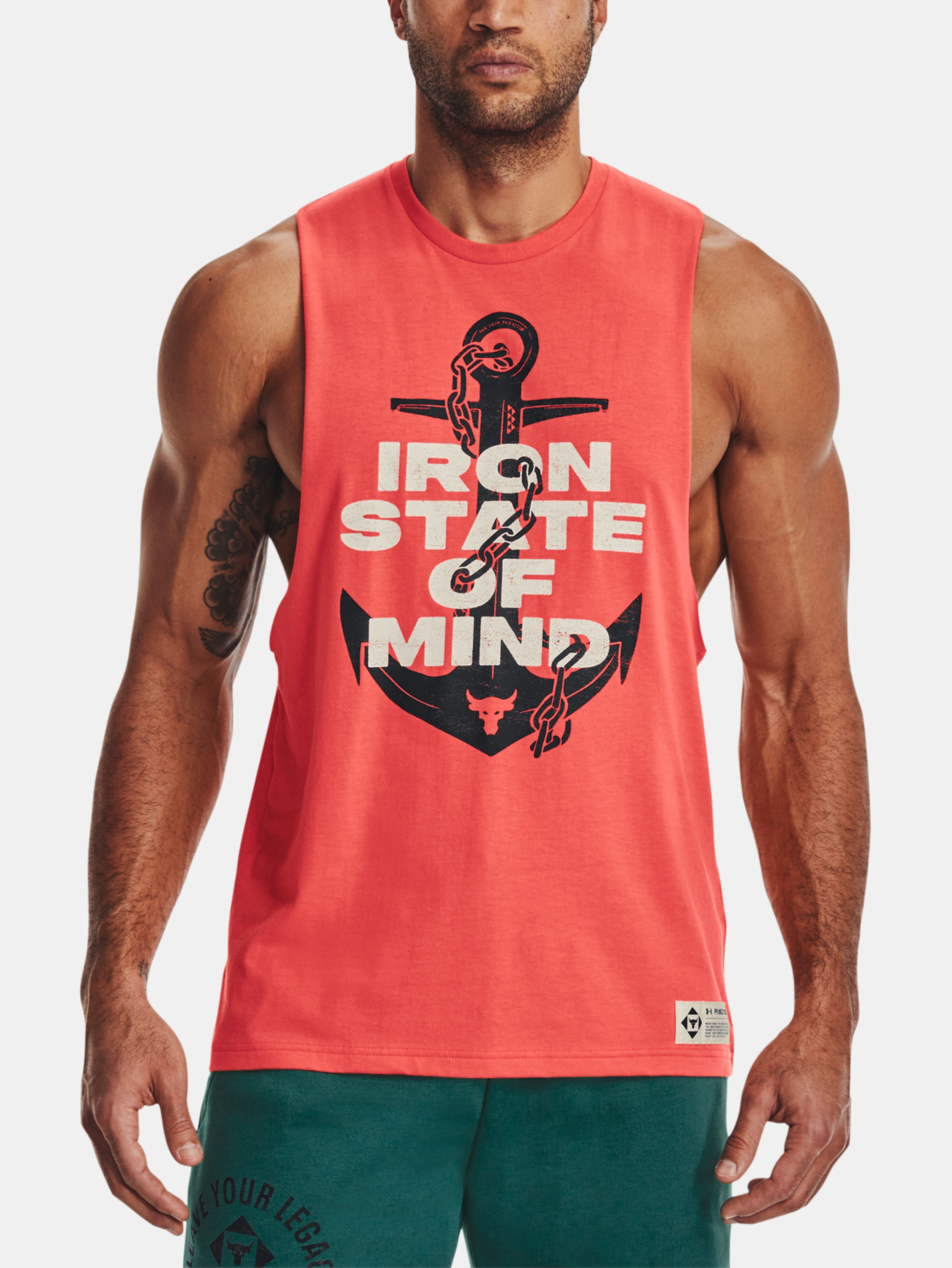 Tílko Under Armour UA PJT ROCK STATE OF MIND MUSCLE TANK-OR