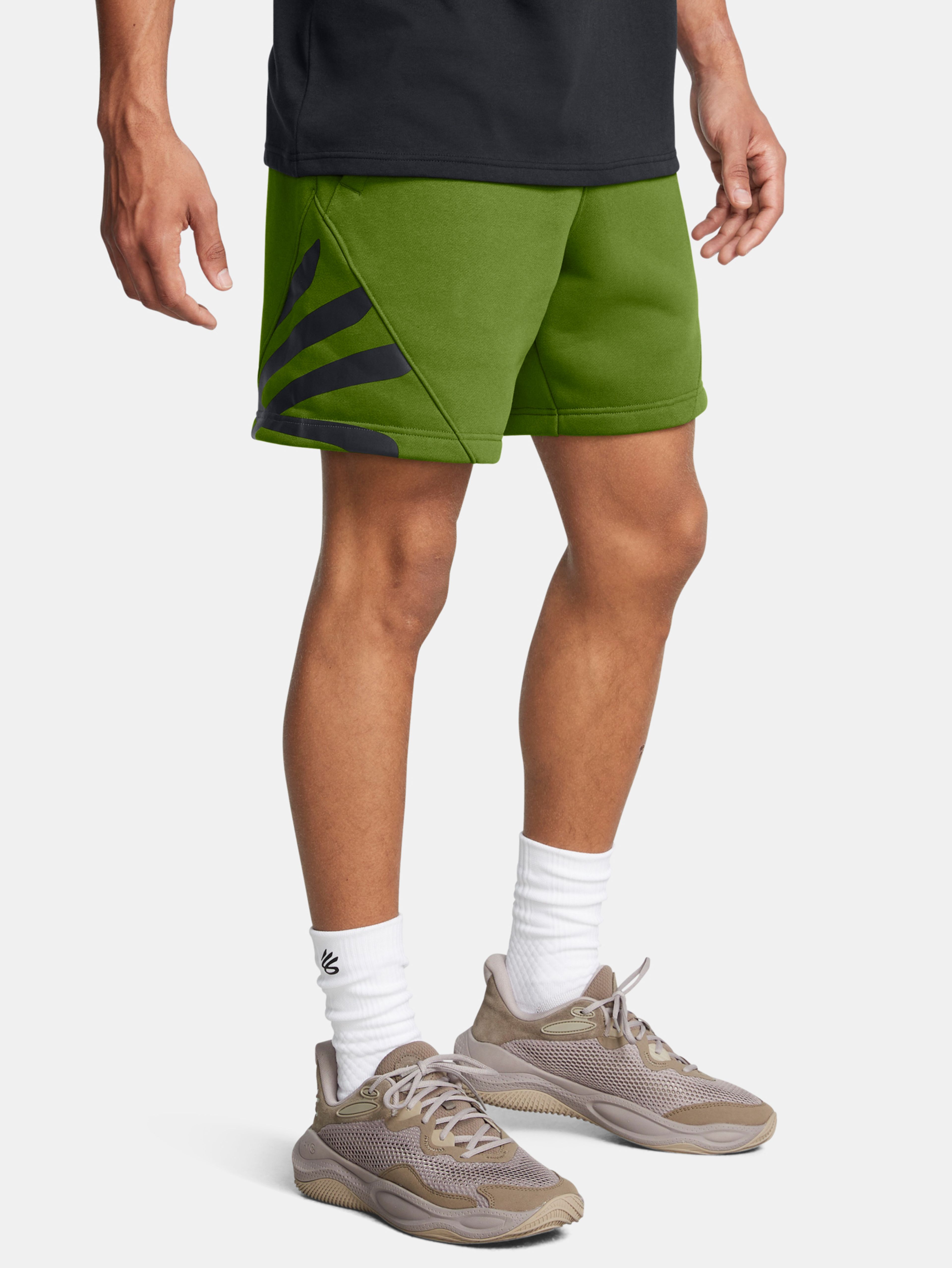 Férfi rövidnadrágok Under Armour Curry Splash Fleece Short