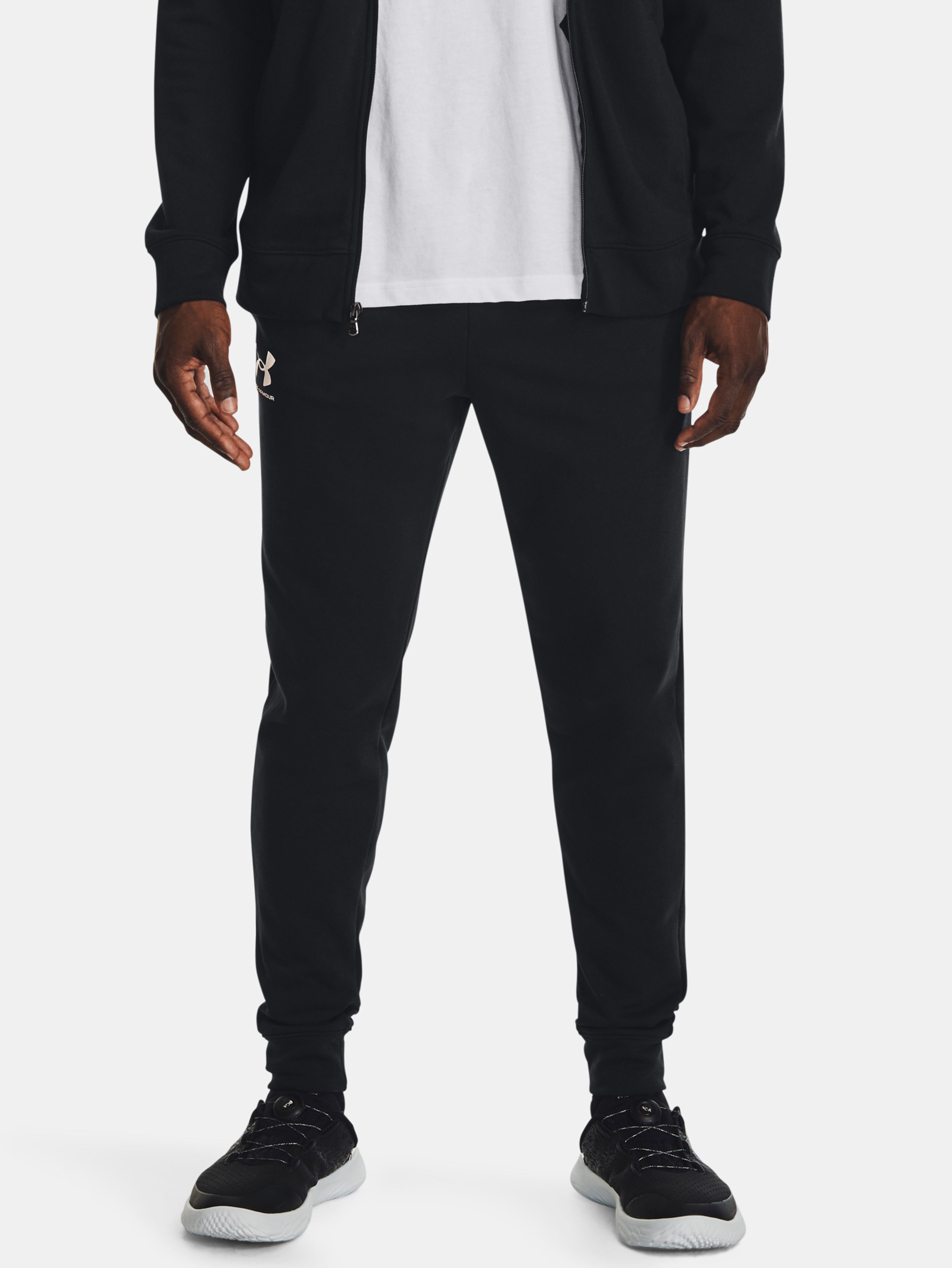 Teplaky Under Armour UA Rival Terry Jogger-BLK