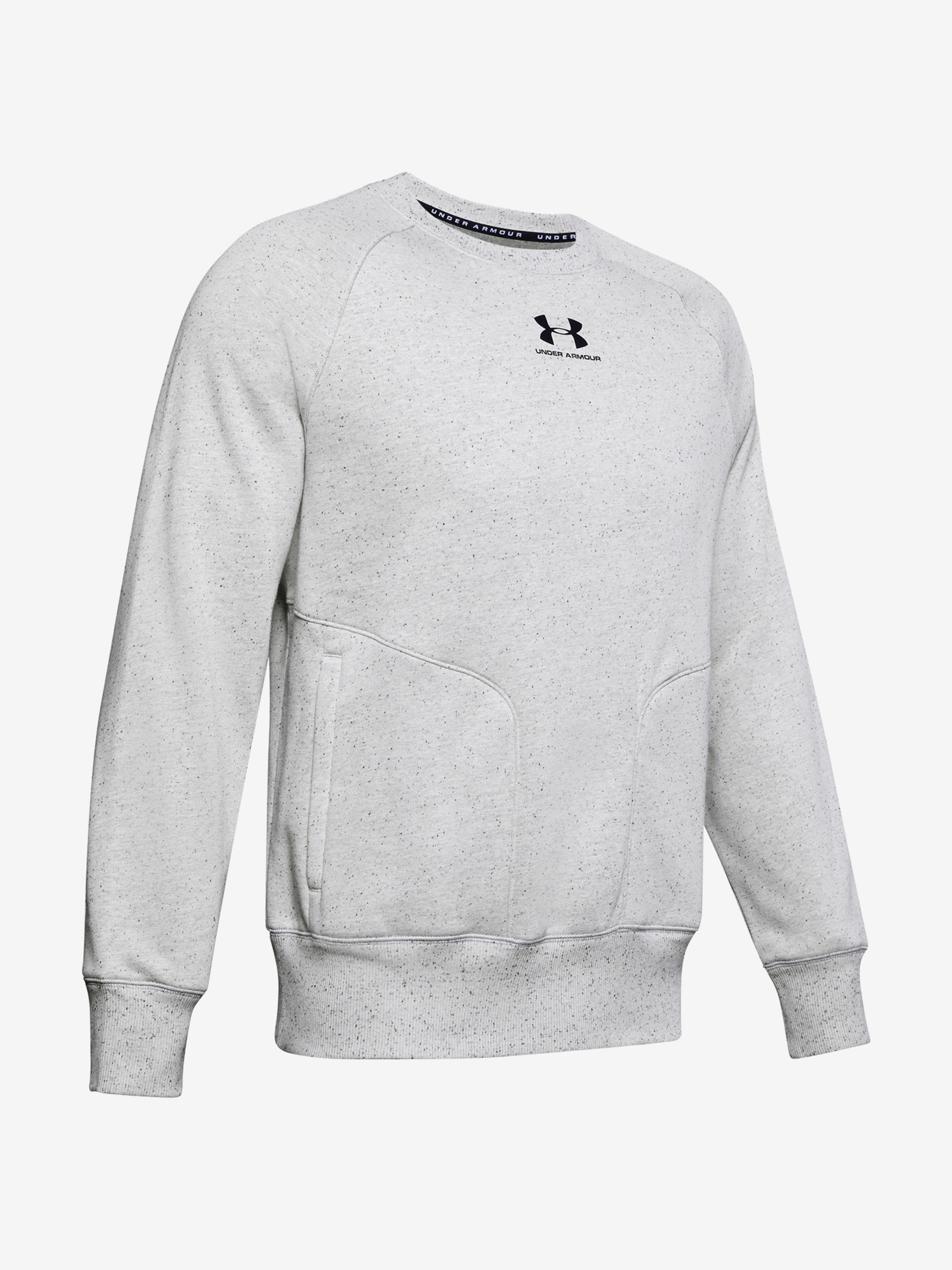 Under armour store speckled fleece crew