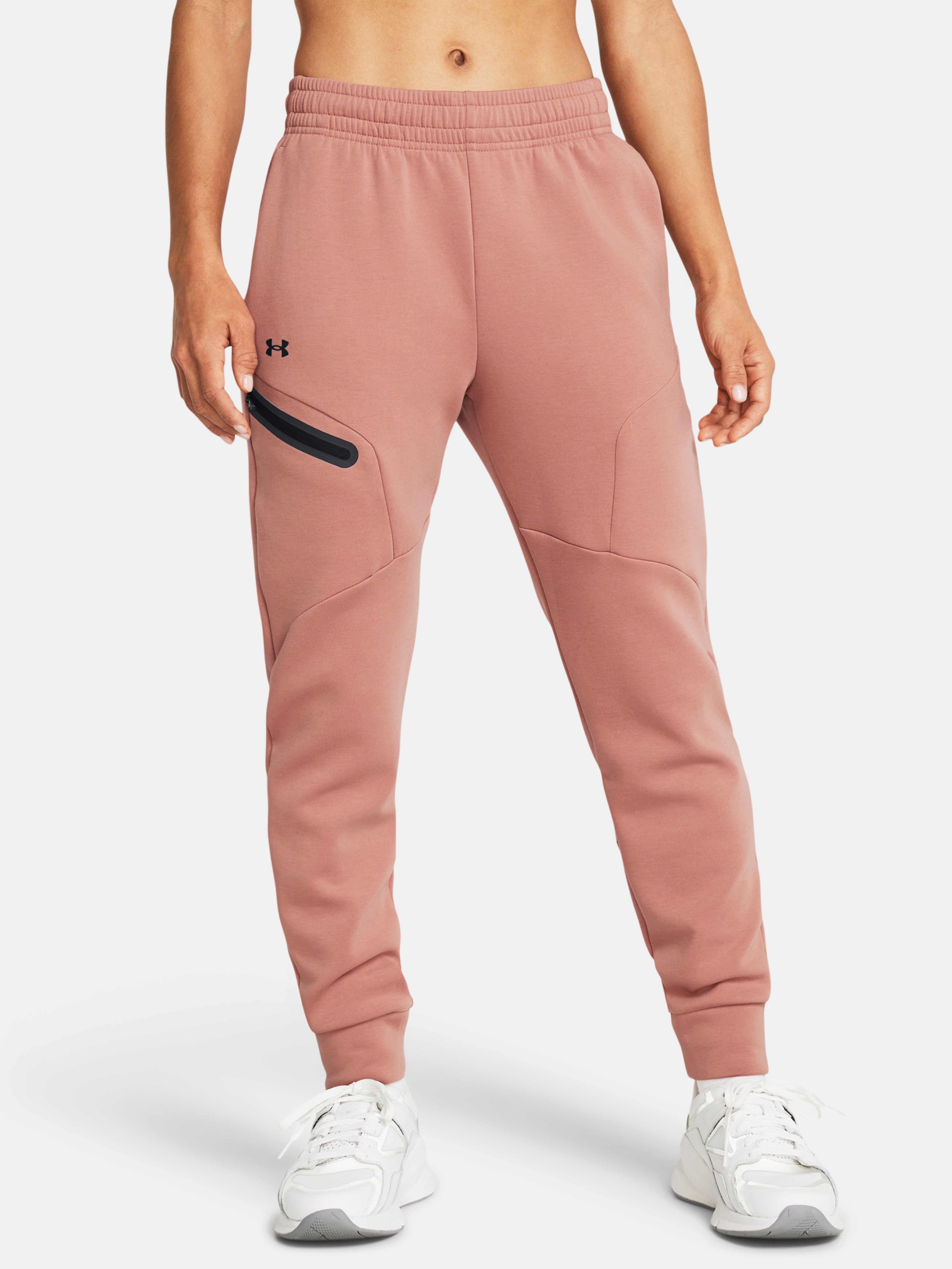Teplaky Under Armour Unstoppable Flc Jogger-PNK