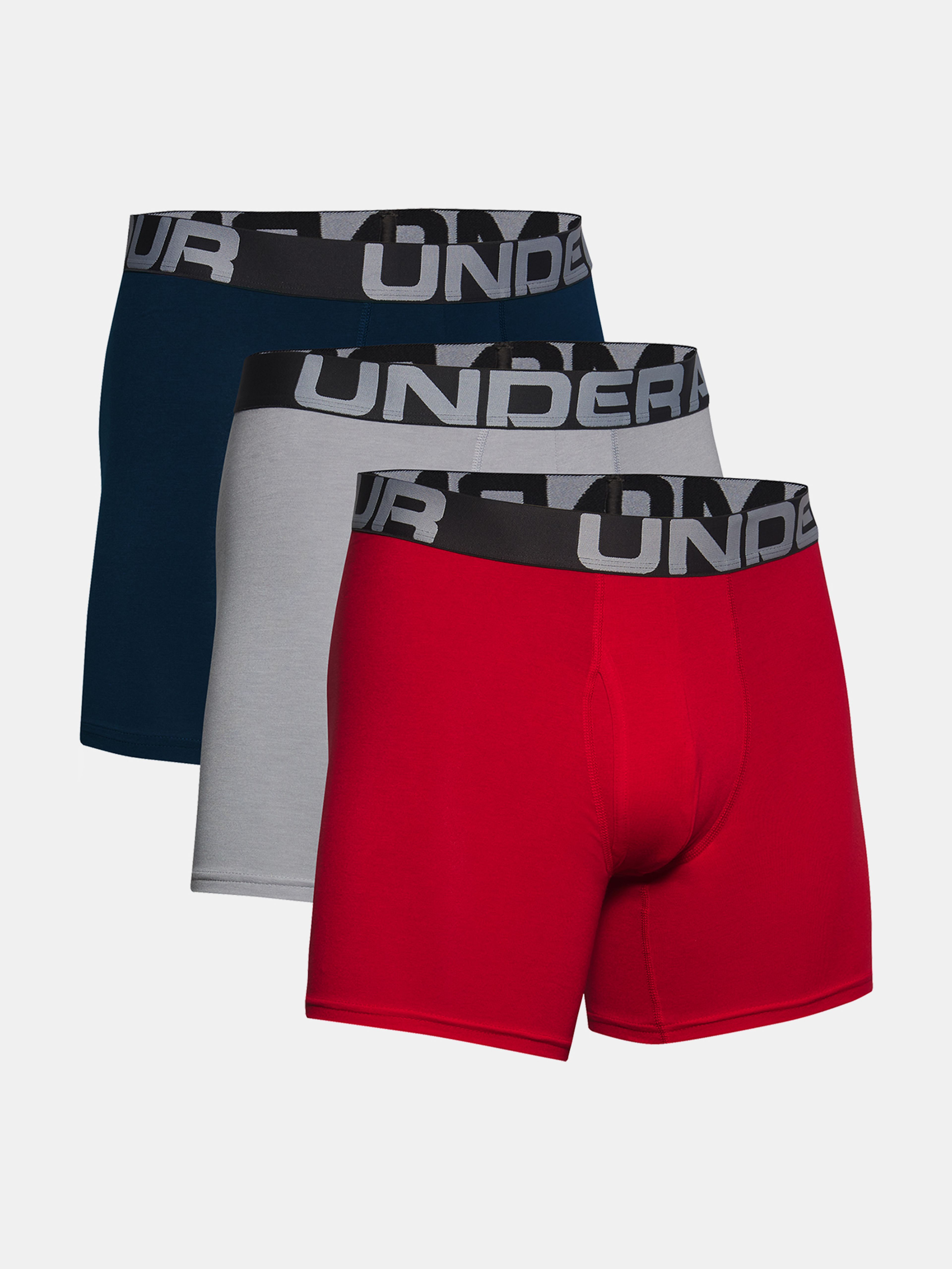 Under Armour UA Charged Cotton 6in 3 Pack boxeralsó