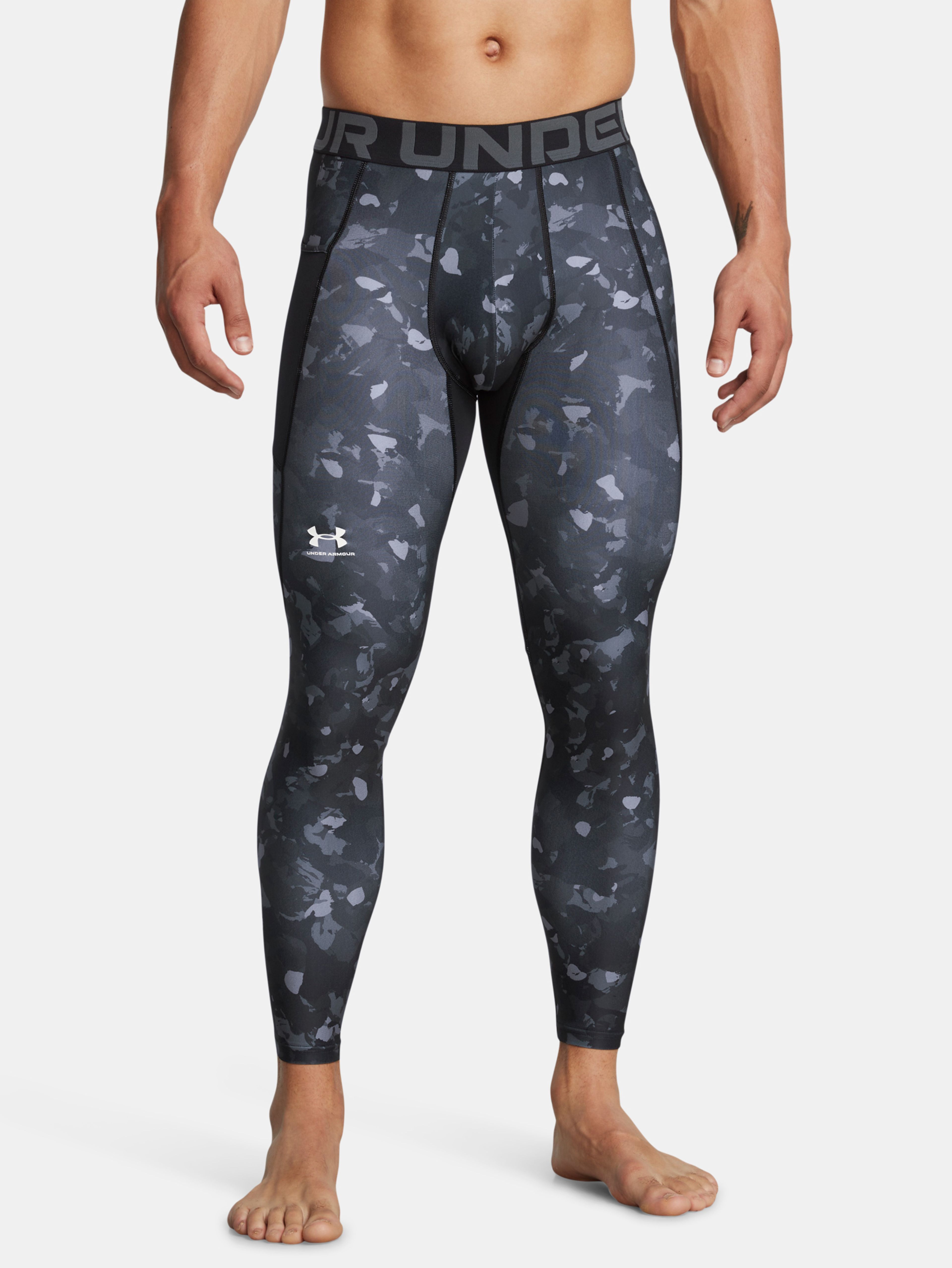 Férfi leggings Under Armour UA HG Armour Prtd Lgs