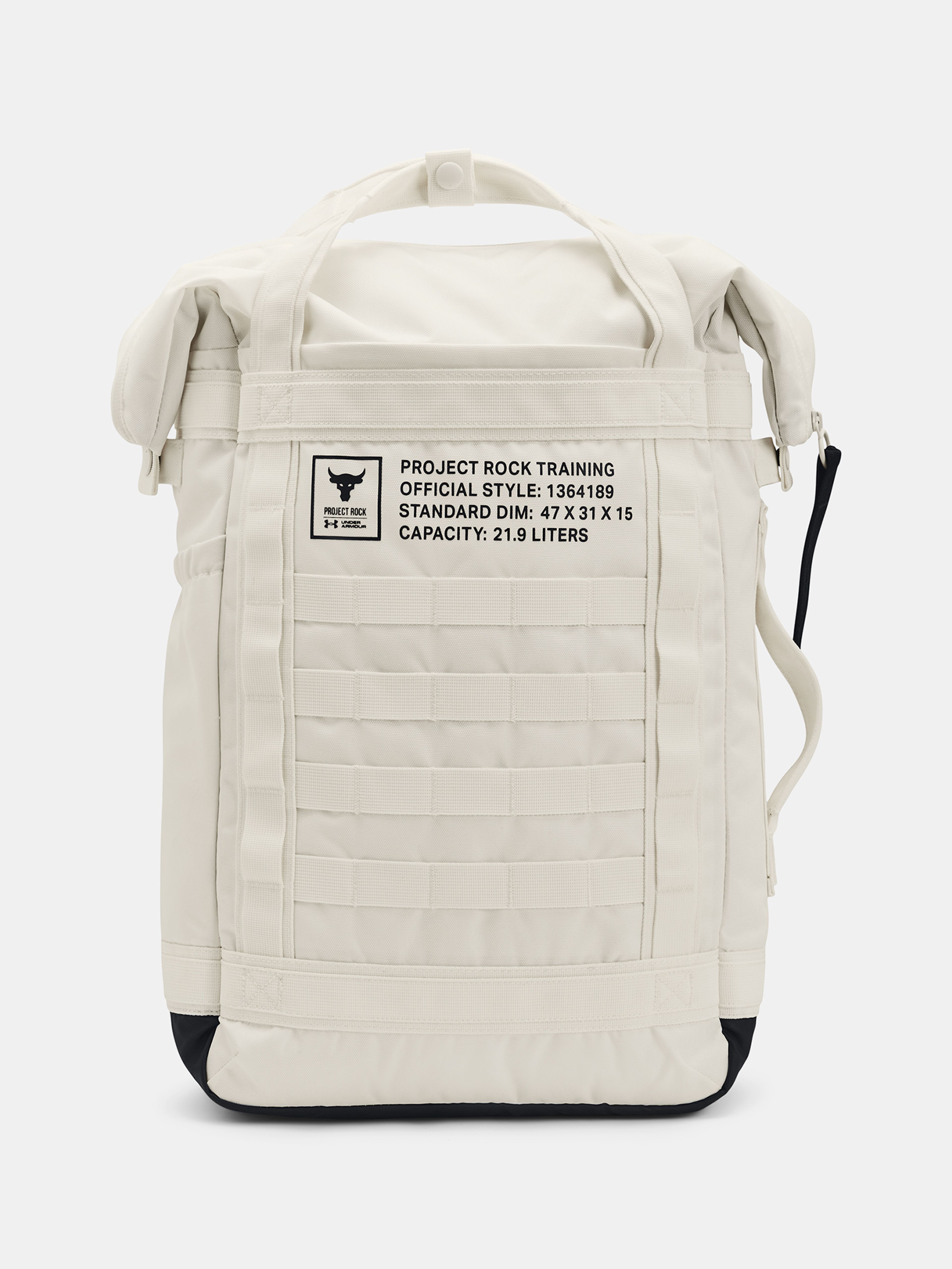 Taška Under Armour UA Project Rock Box DF BP-WHT