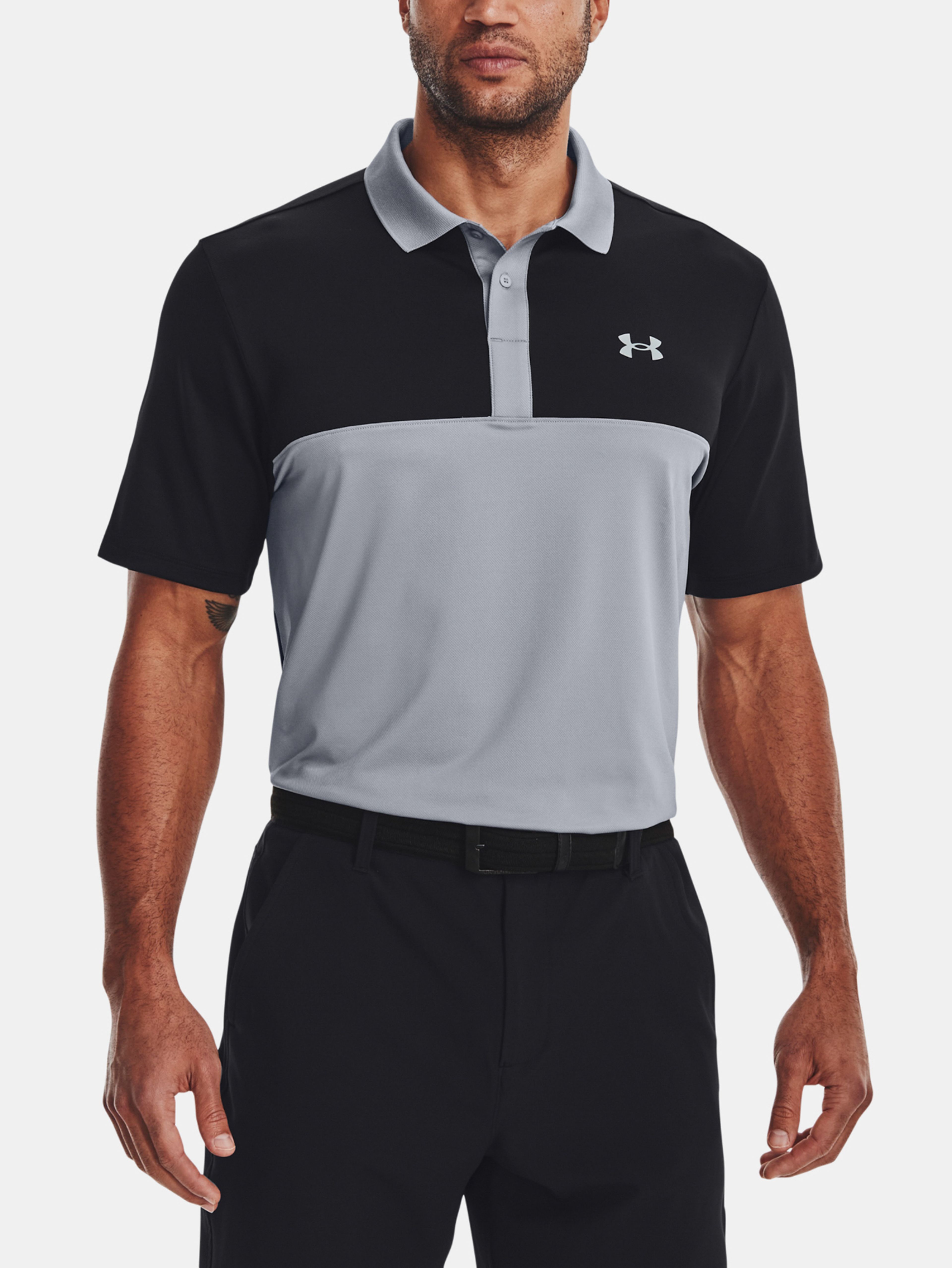 Majica Under Armour UA Perf 3.0 Color Block Polo-GRY
