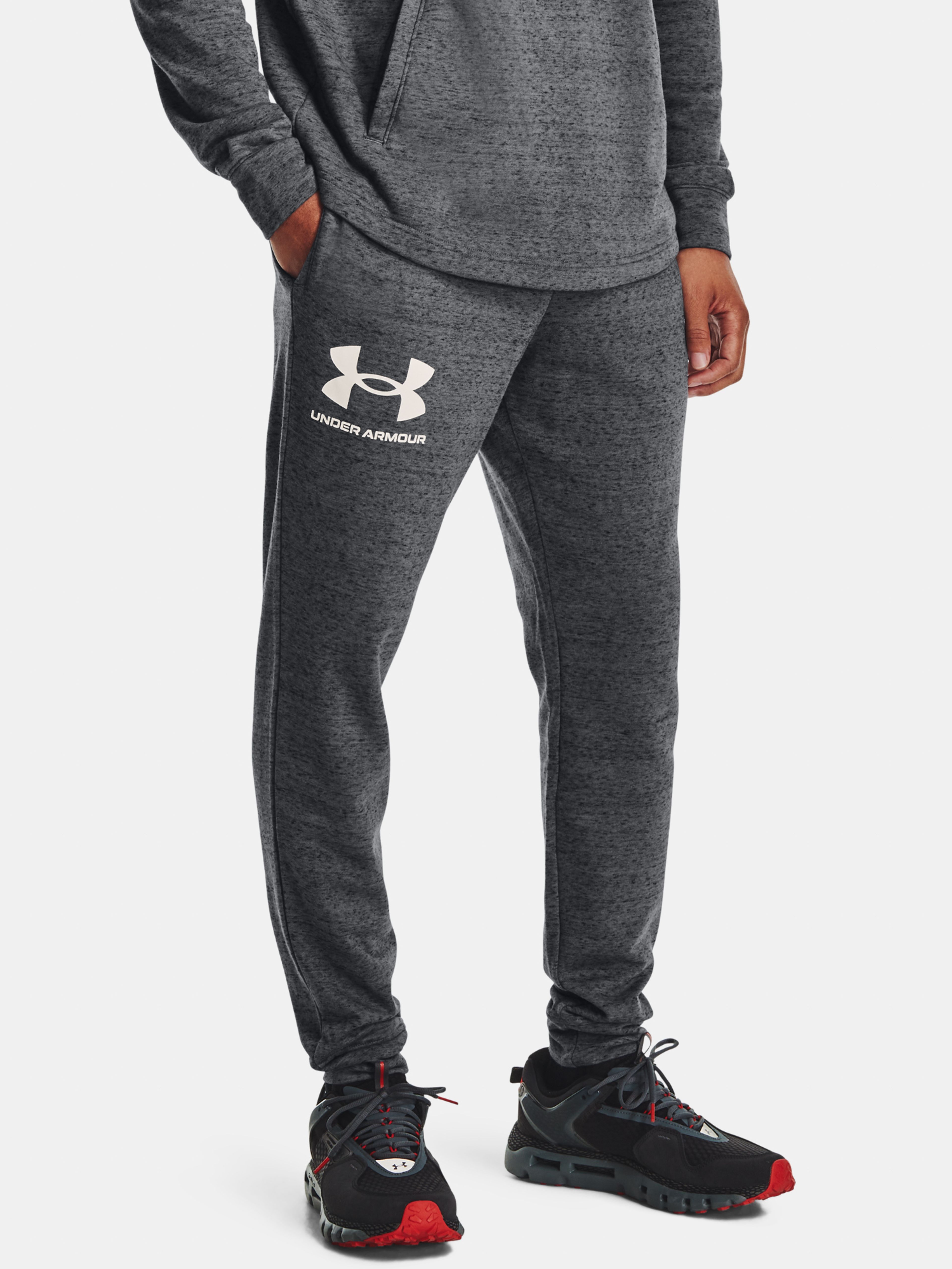 Tepláky Under Armour RIVAL TERRY JOGGER-GRY