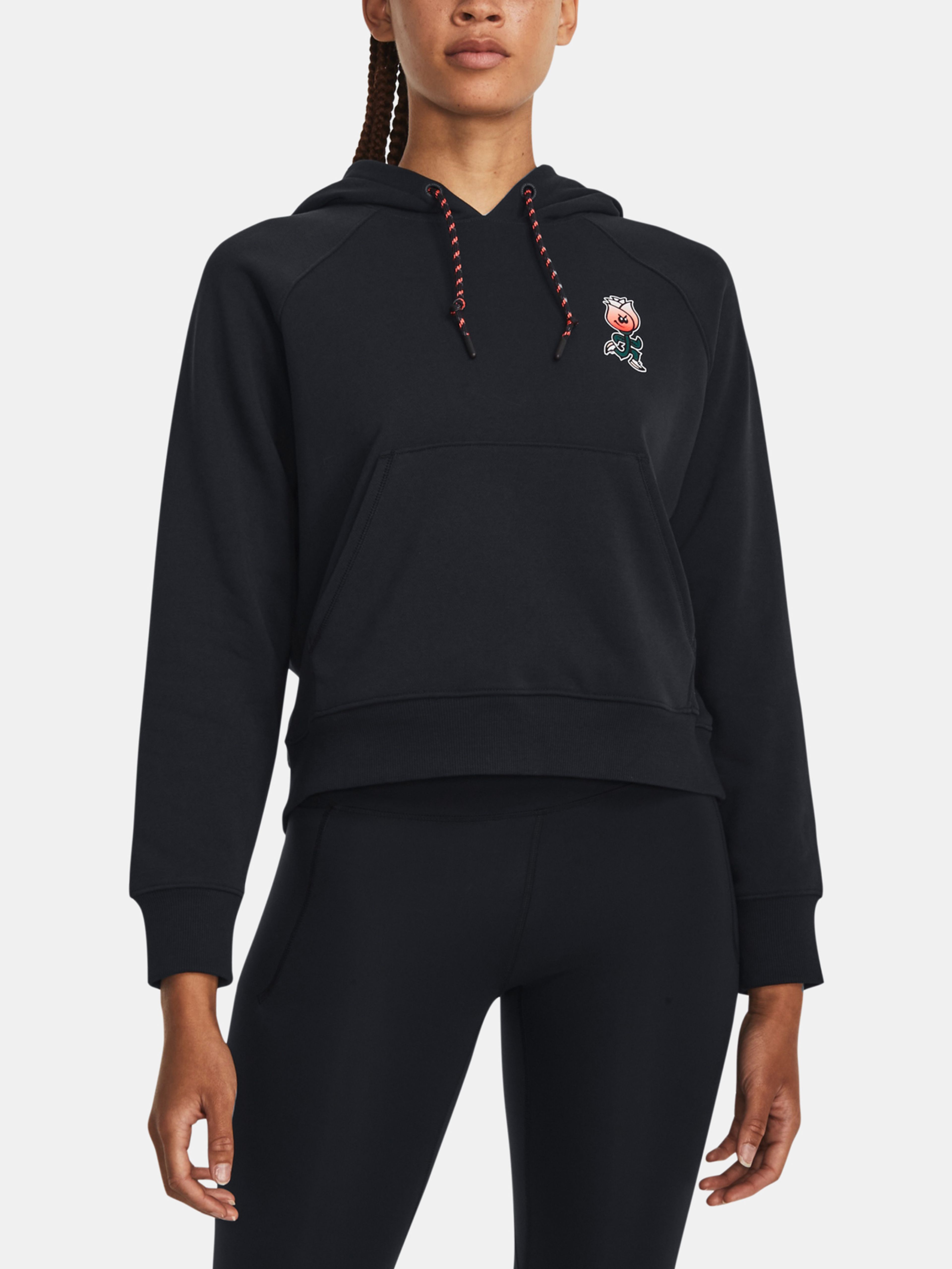 Pulover Under Armour HWT Terry Hoodie-BLK