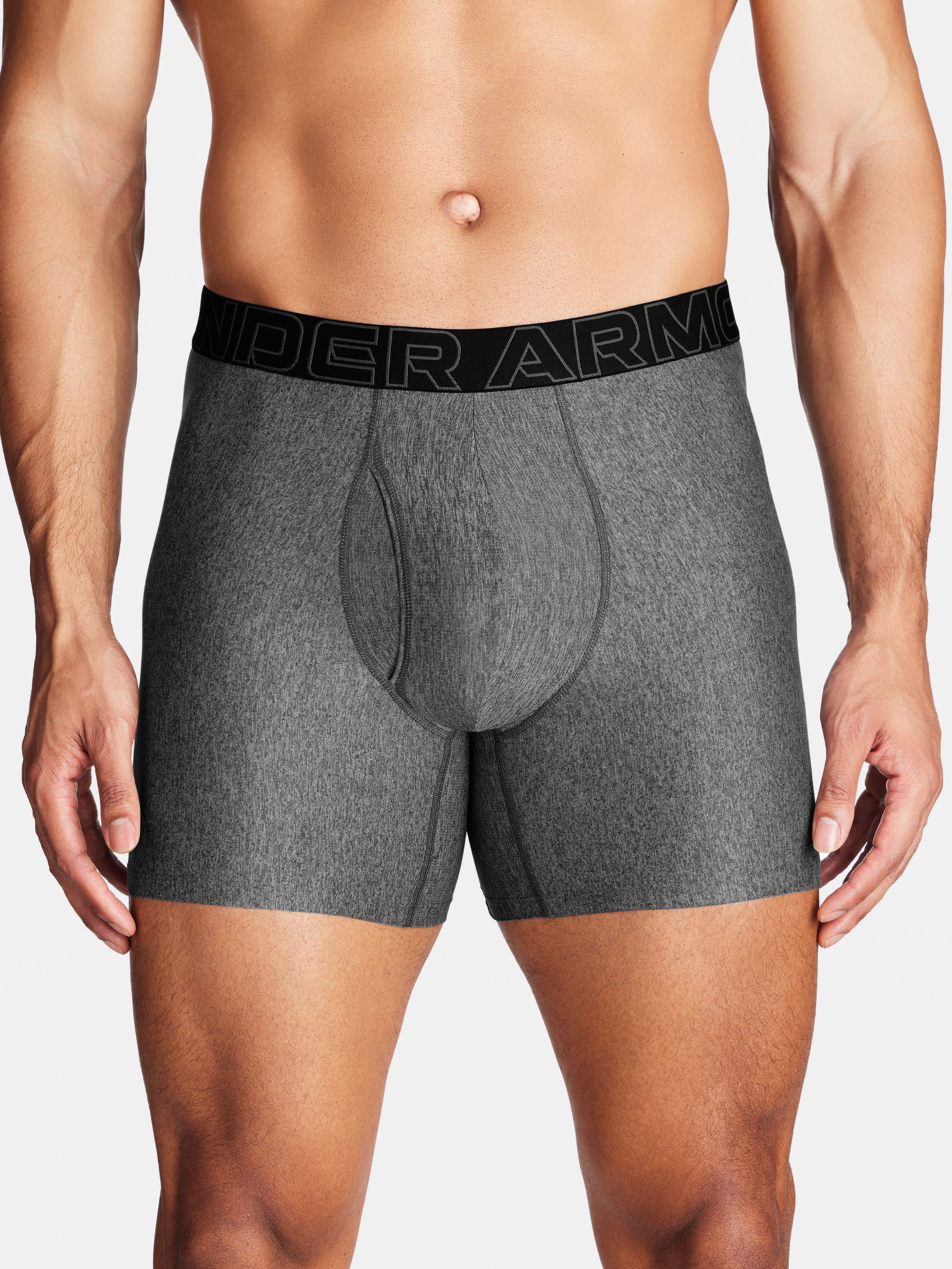 Under Armour M UA Perf Tech 6in 1pk-GRY boxeralsó