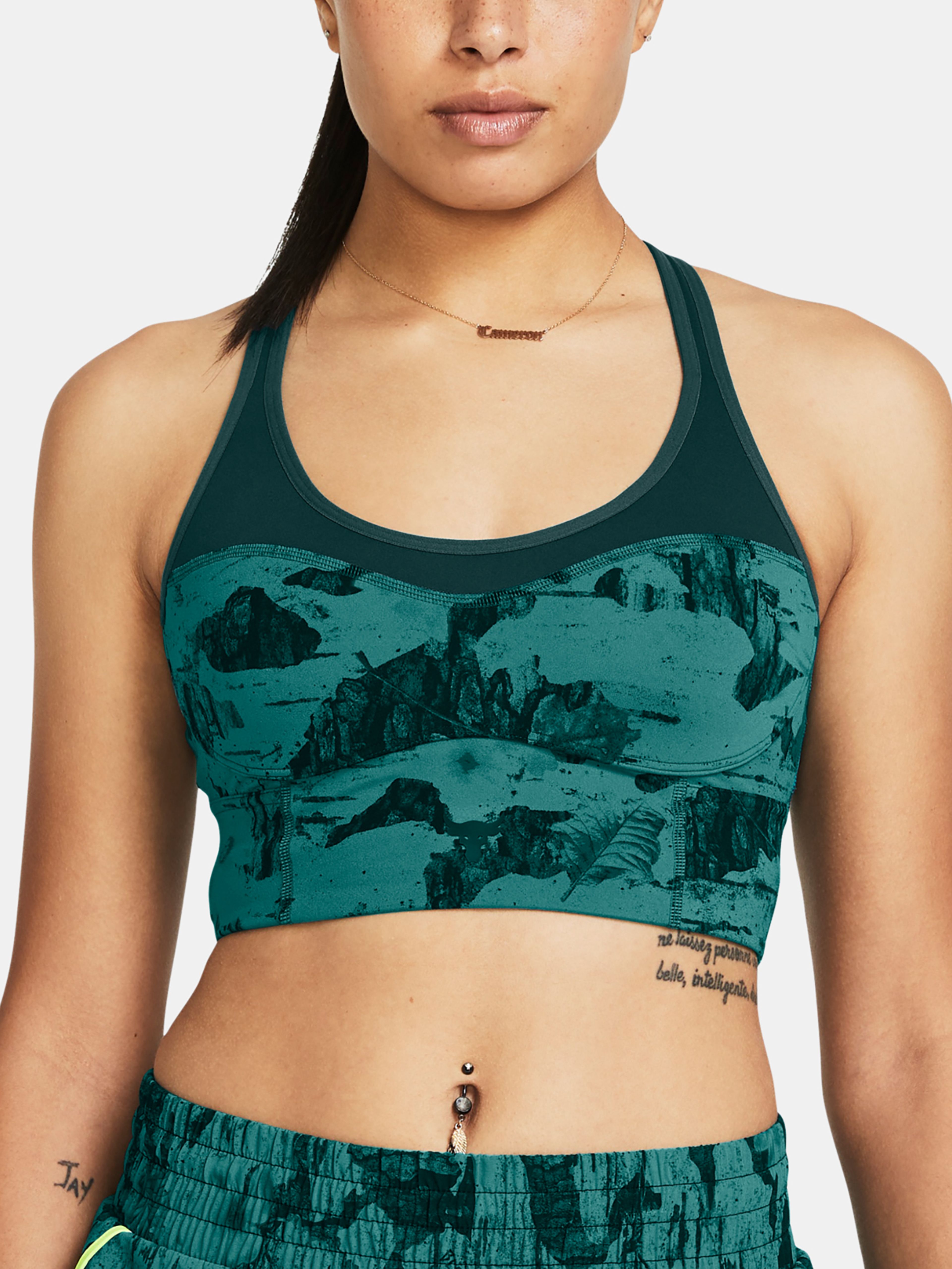 Under Armour Pjt Rck LG LL Infty Pt Bra-GRN melltartó