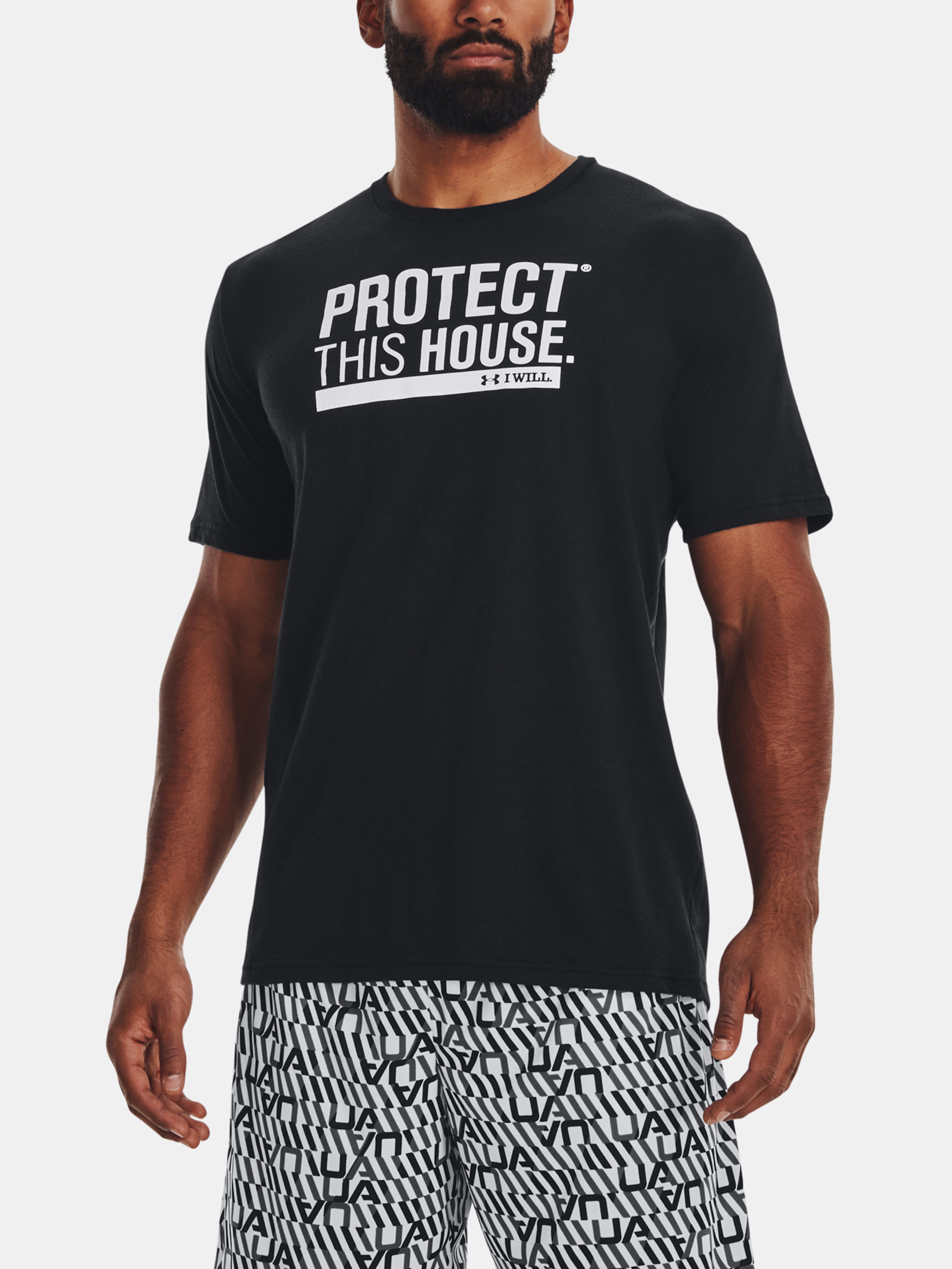 Majica Under Armour UA PROTECT THIS HOUSE SS-BLK