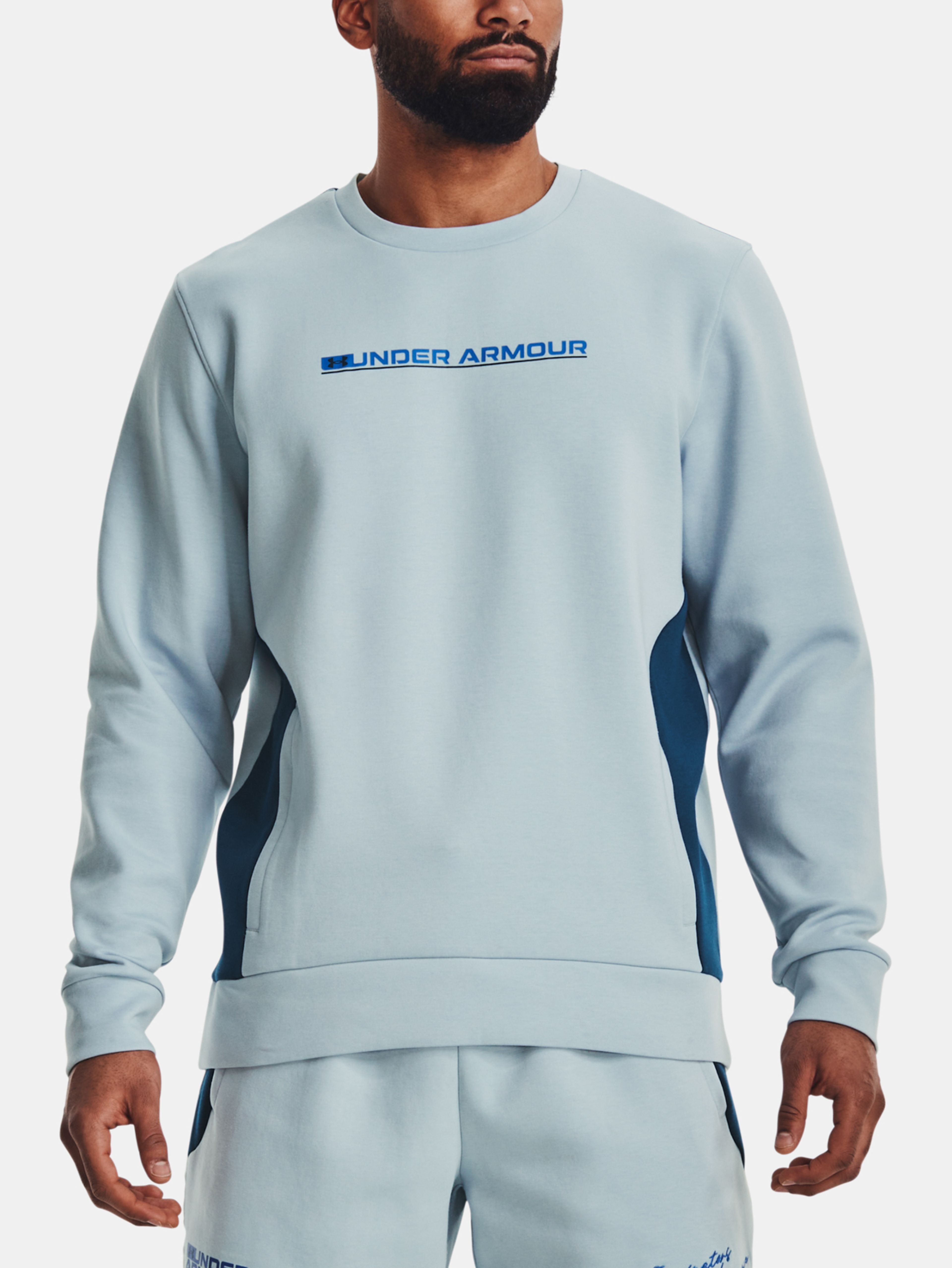 Pulover Under Armour UA SUMMIT KNIT CREW-BLU