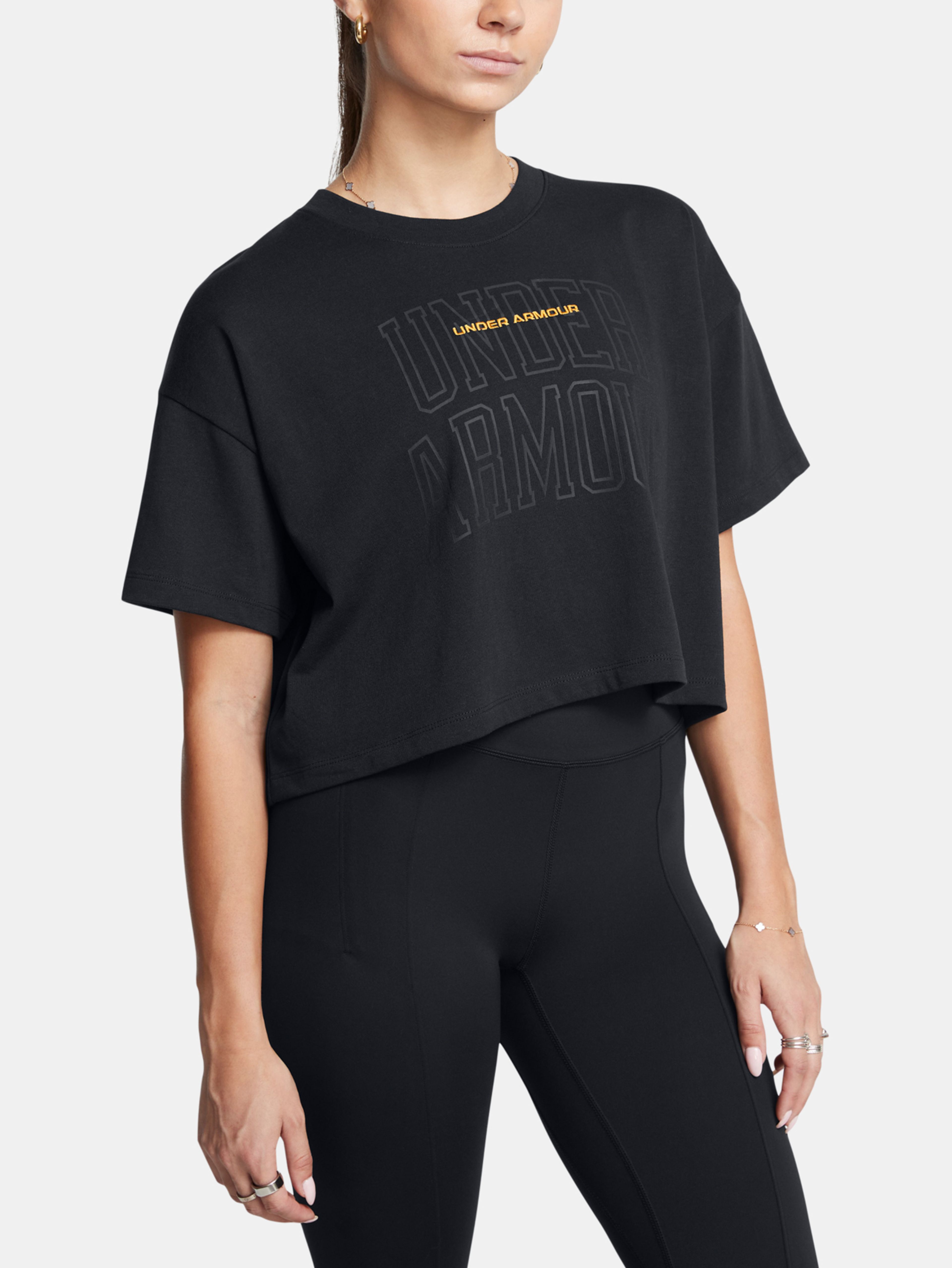 Majica Under Armour UA W VARSITY MIX HW SS CROP