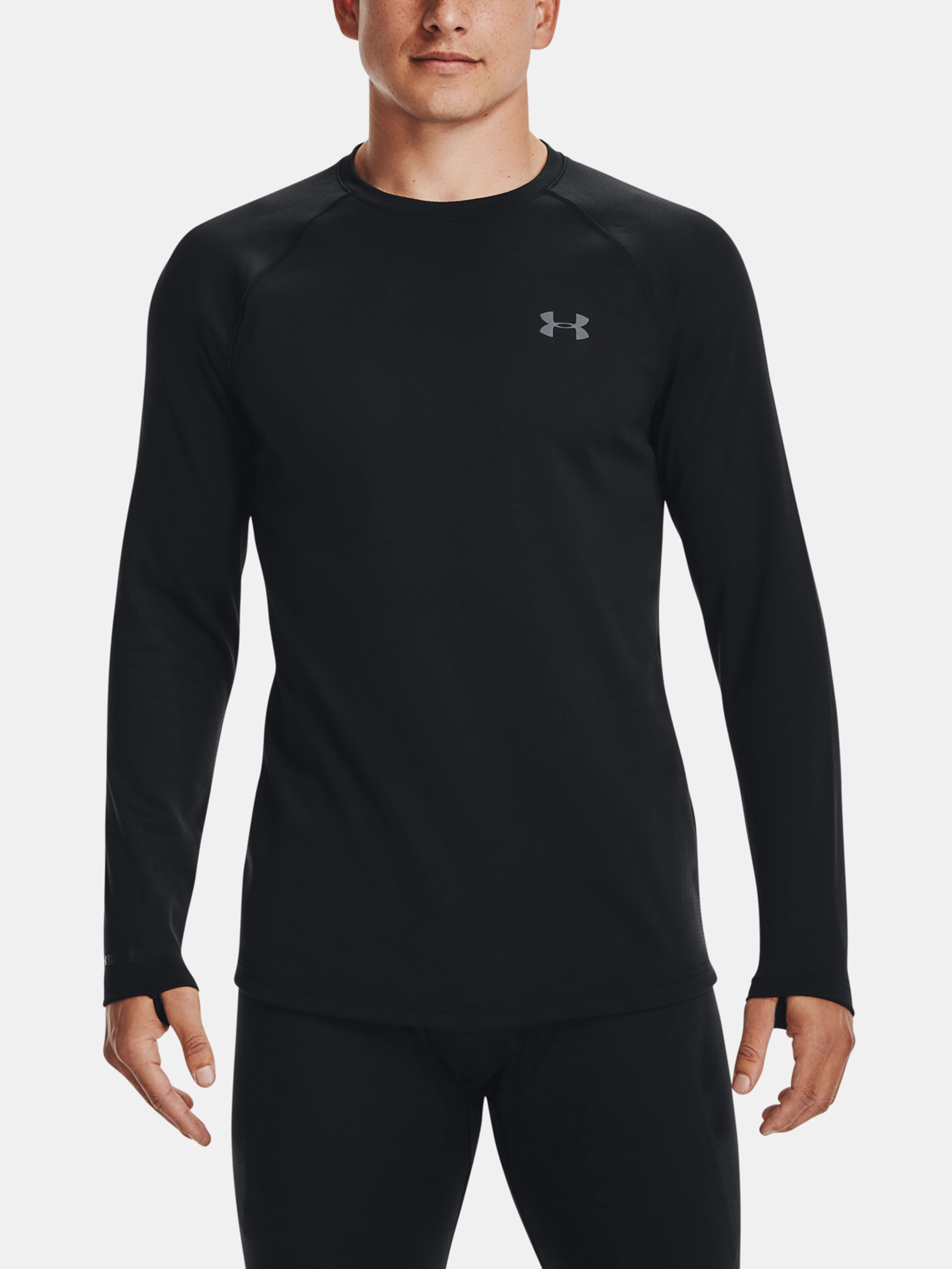 Majica Under Armour Packaged Base 4.0 Crew-BLK