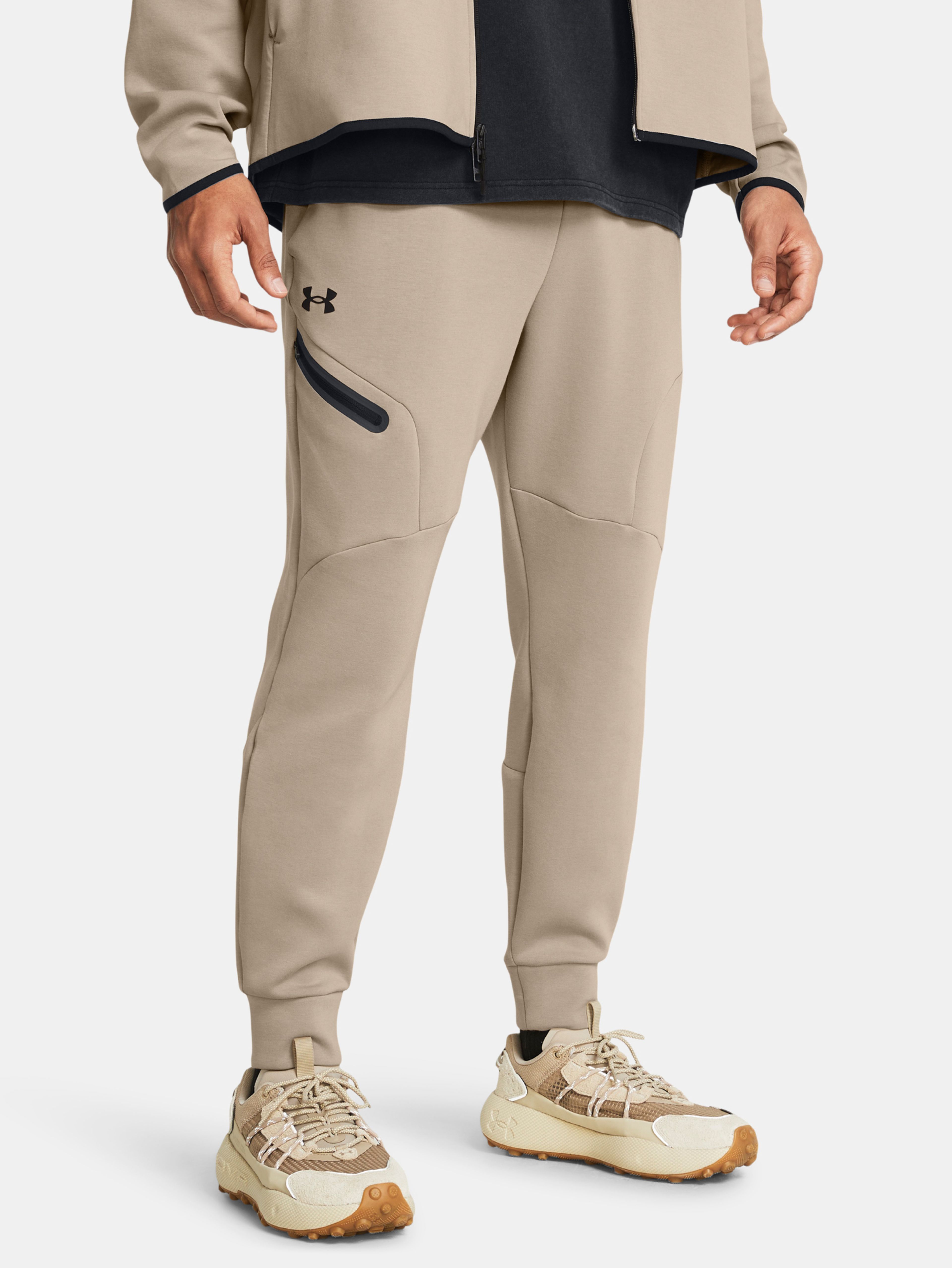 Trenirka Under Armour UA Unstoppable Flc Joggers-BRN