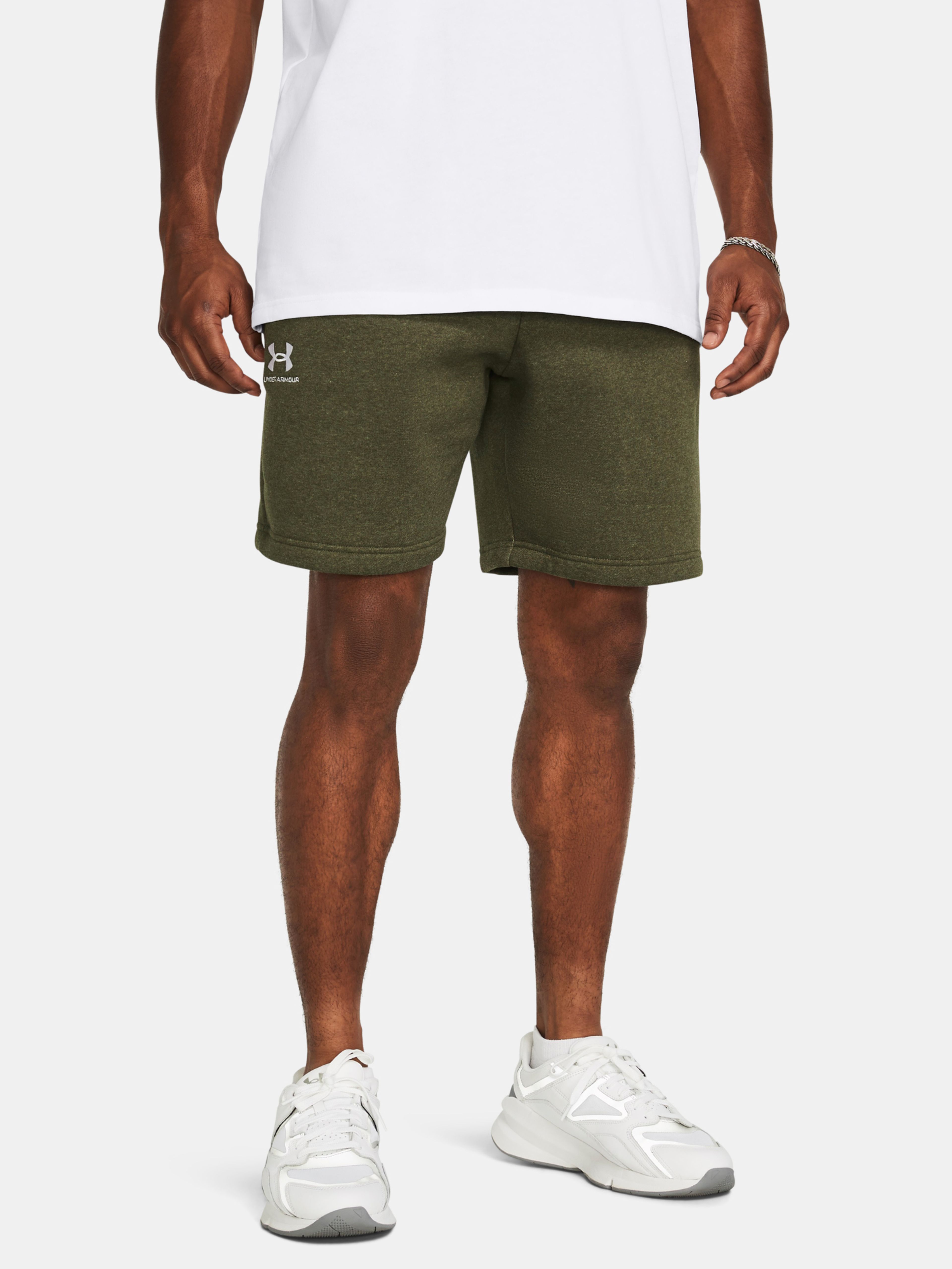 Kraťasy Under Armour UA Essential Fleece Shorts-GRN