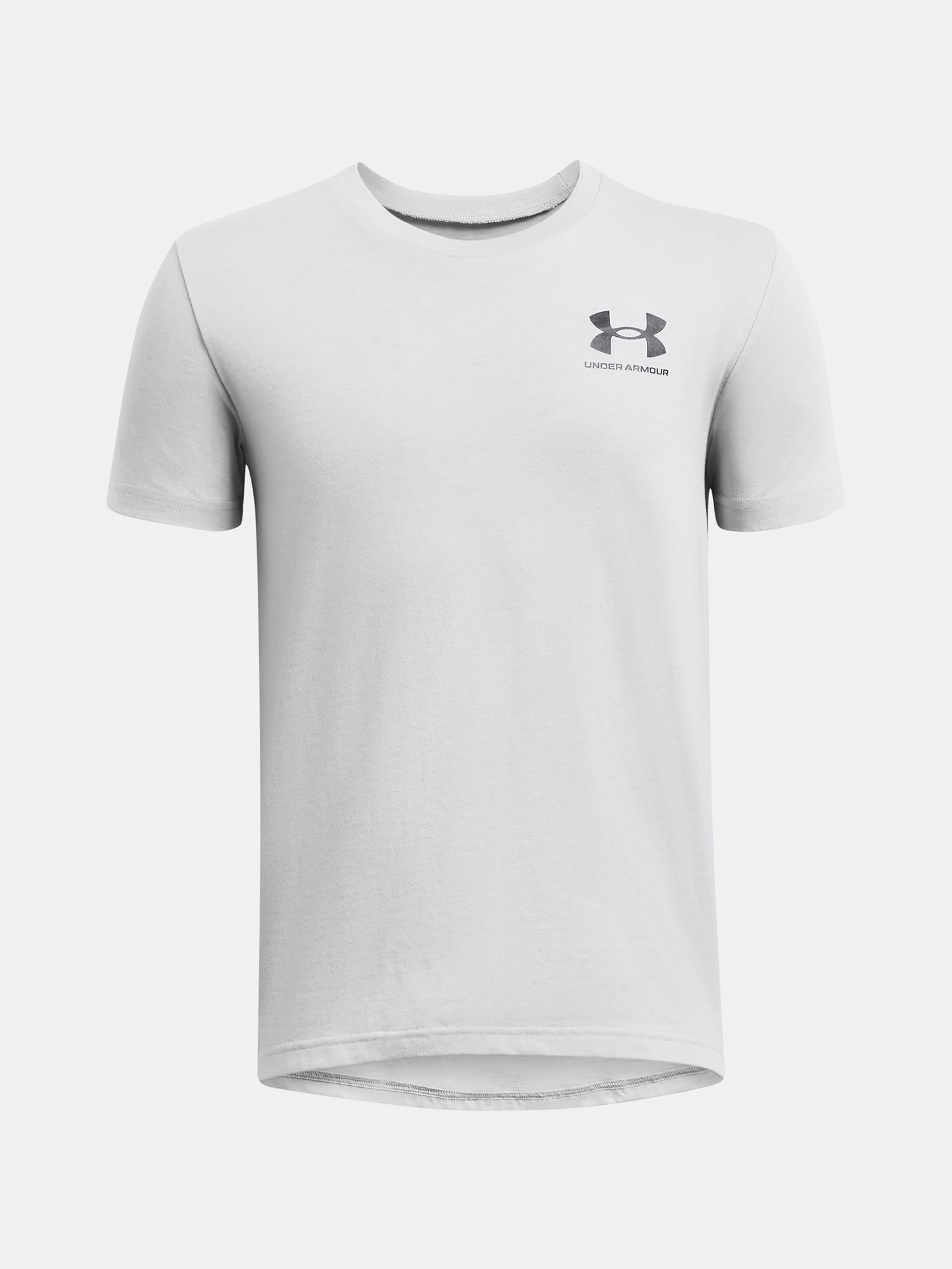 Majica Under Armour UA B SPORTSTYLE LEFT CHEST SS-GRY