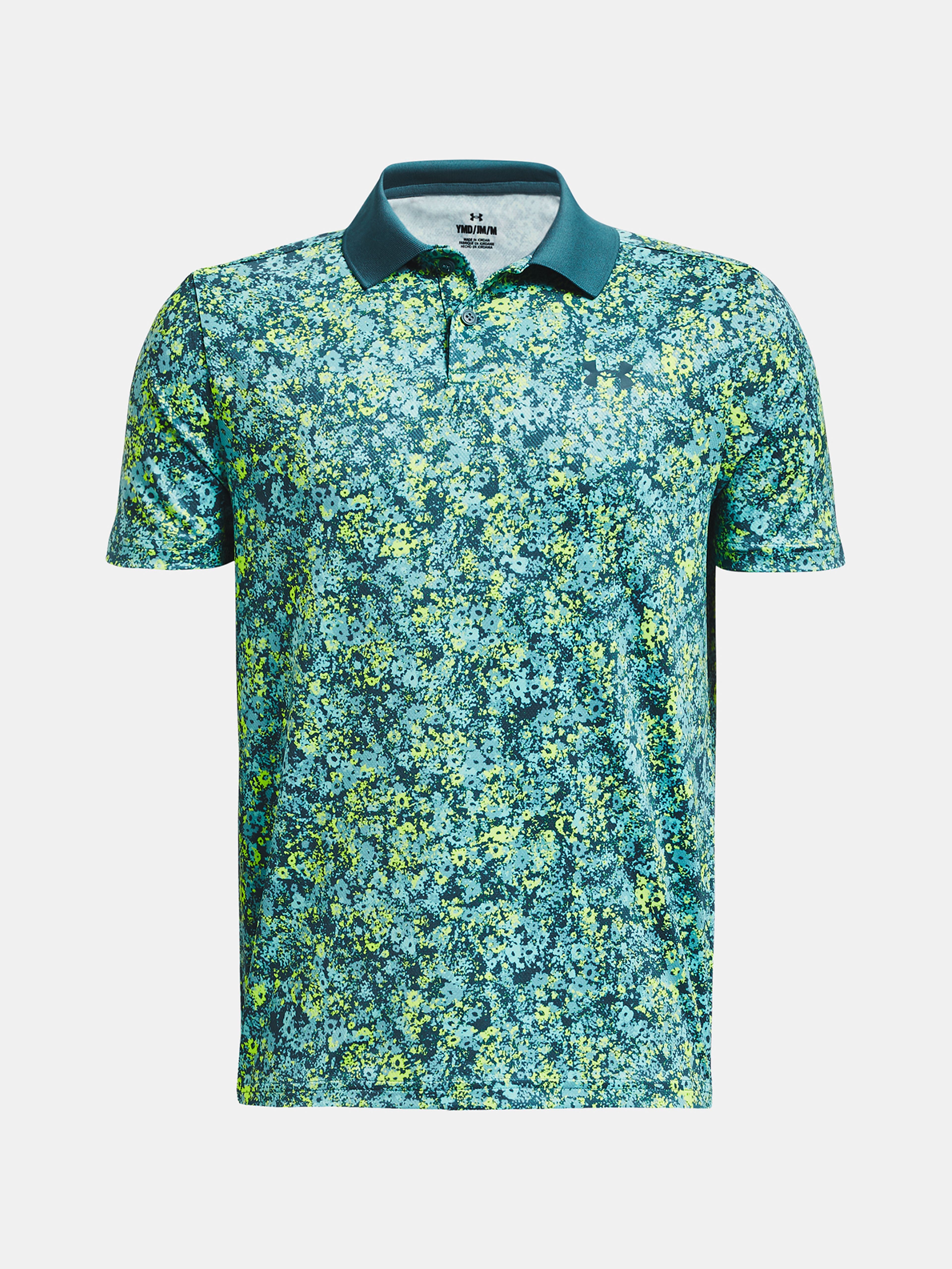 Majica Under Armour UA Perf Floral Speckle Polo-GRN