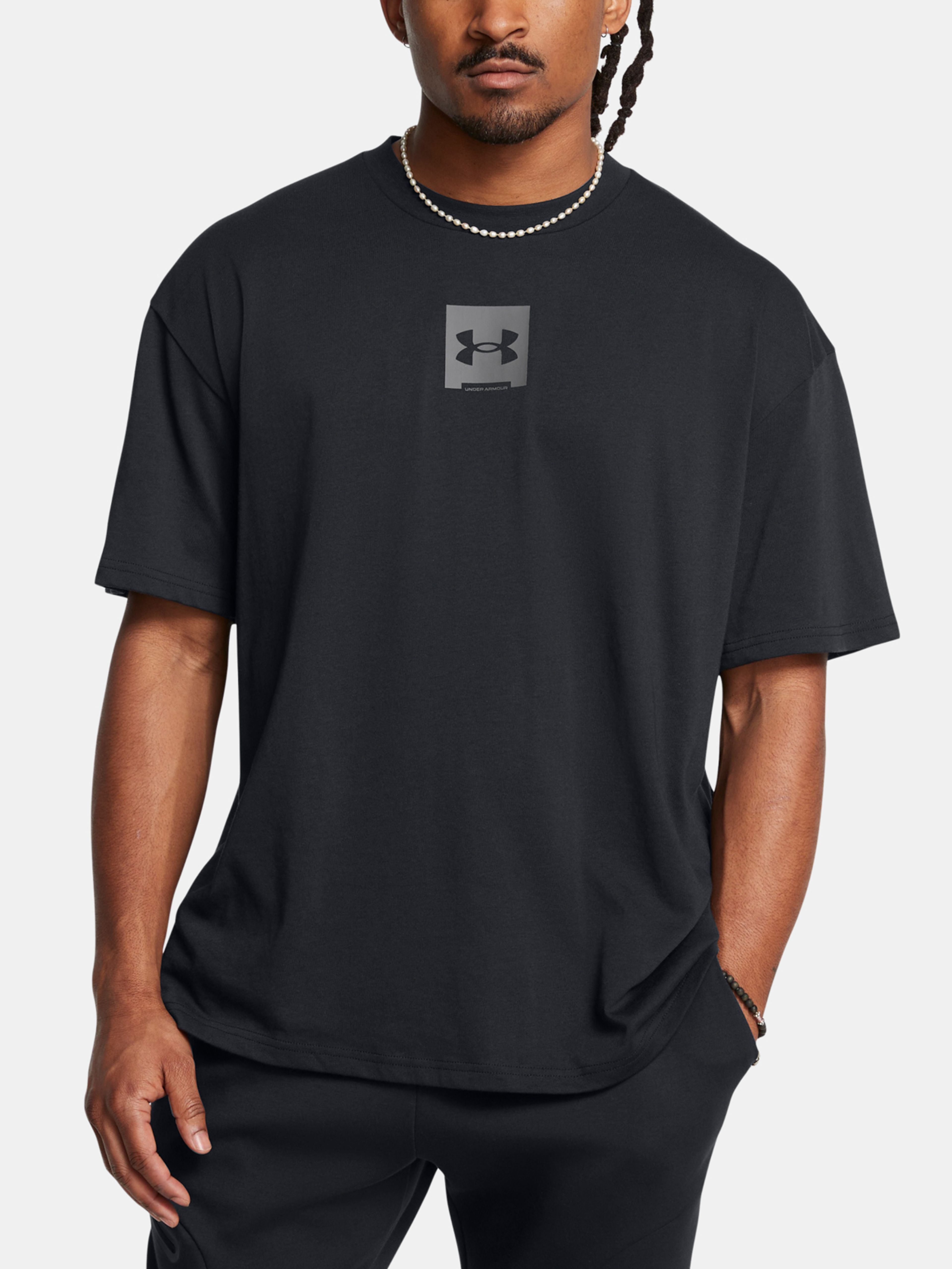 Férfi póló Under Armour UA M HW OS SM BOX SS