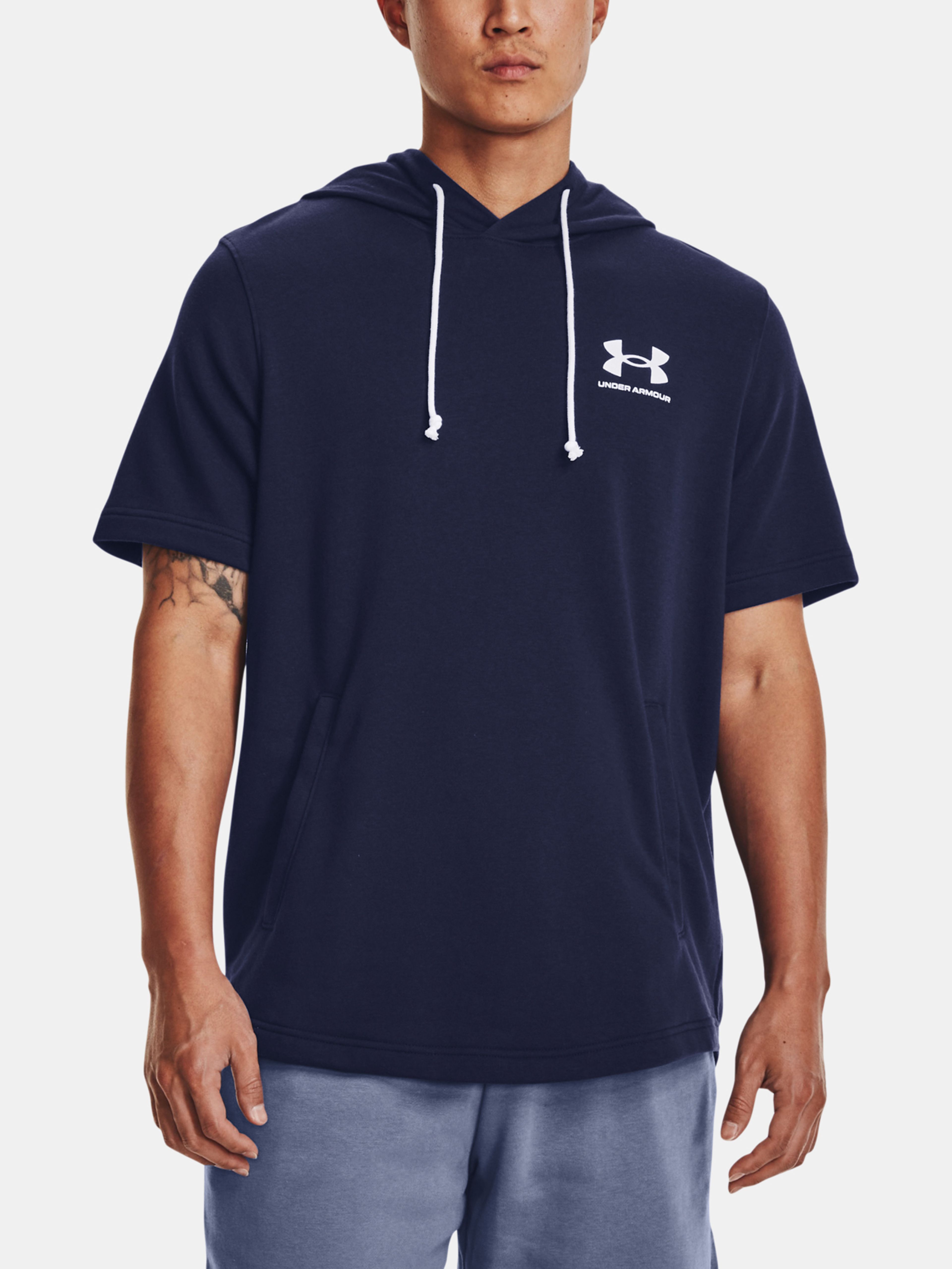 Mikina Under Armour UA Rival Terry LC SS HD-BLU
