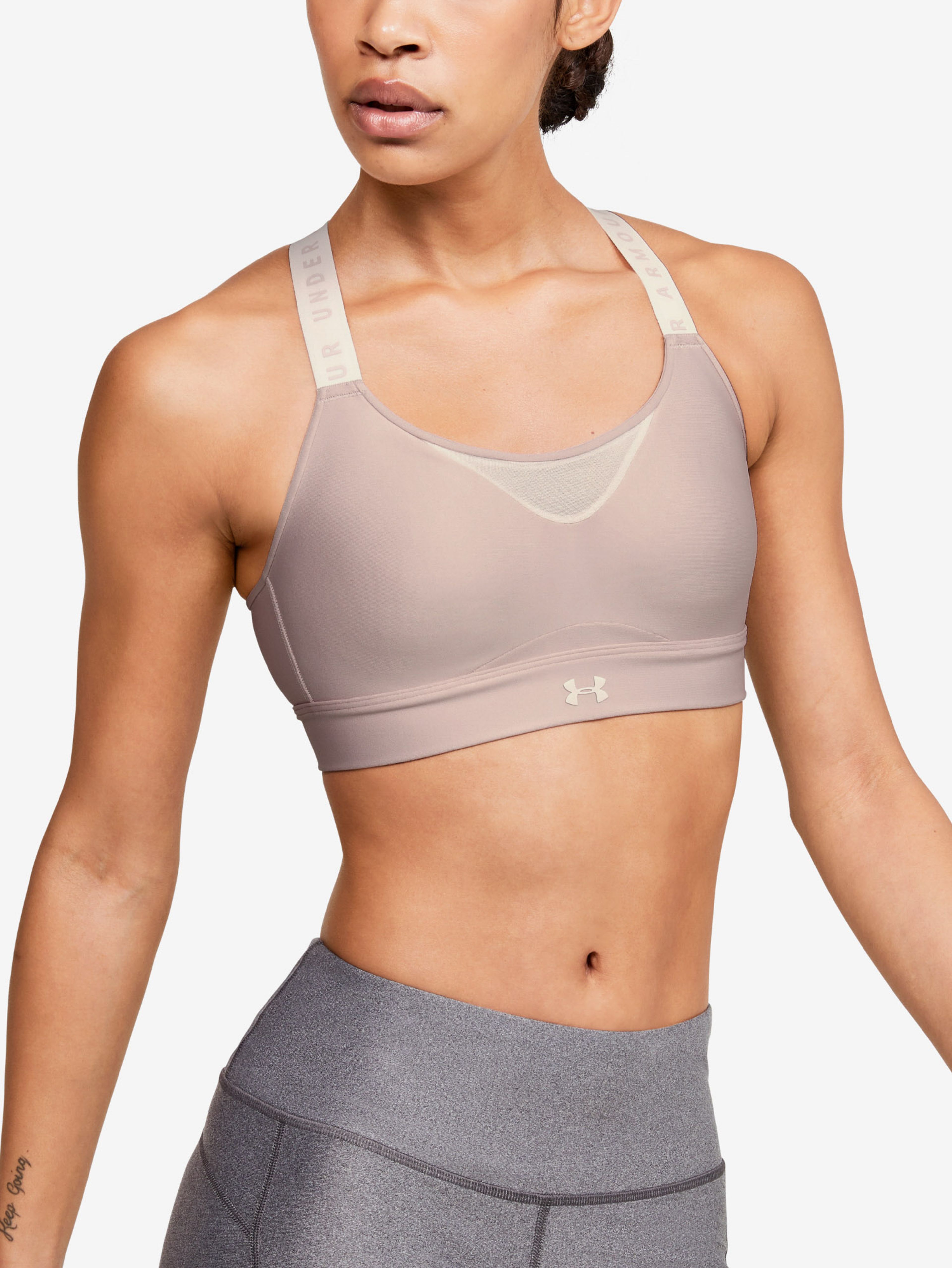 Podprsenka Under Armour  Infinity High Bra-PNK