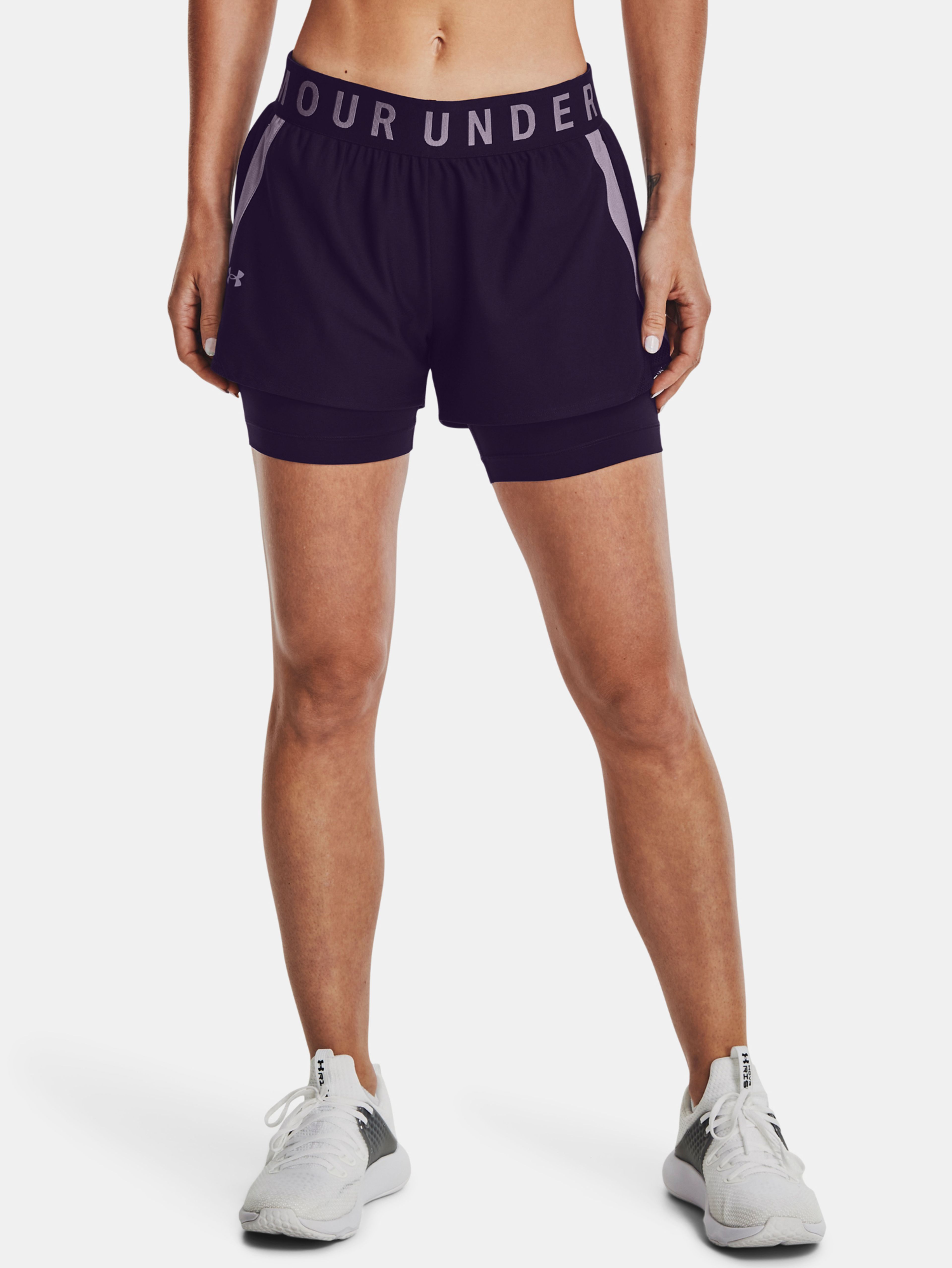 Kraťasy Under Armour Play Up 2-in-1 Shorts -PPL