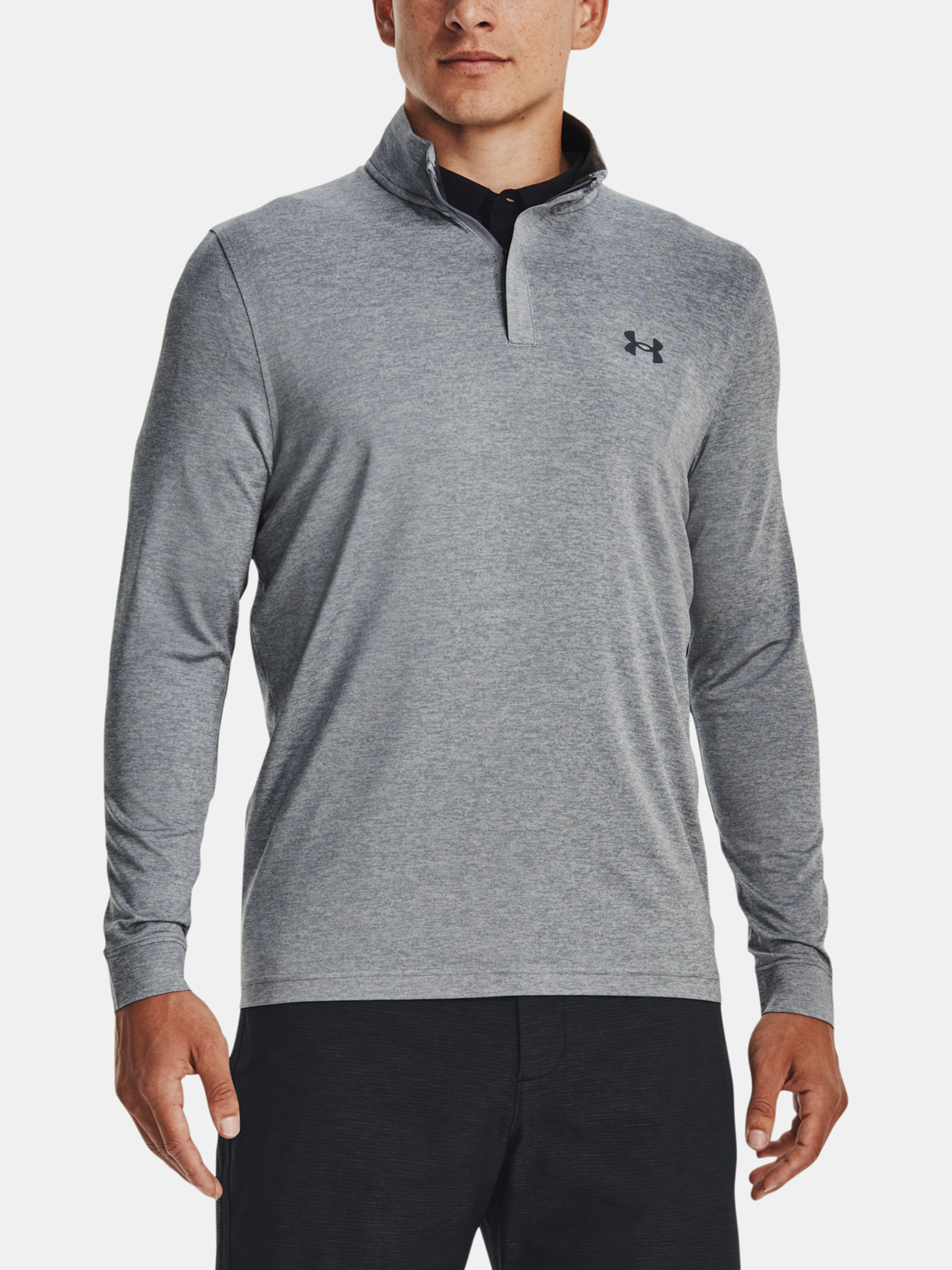 Pulover Under Armour UA Playoff 1/4 Zip-GRY