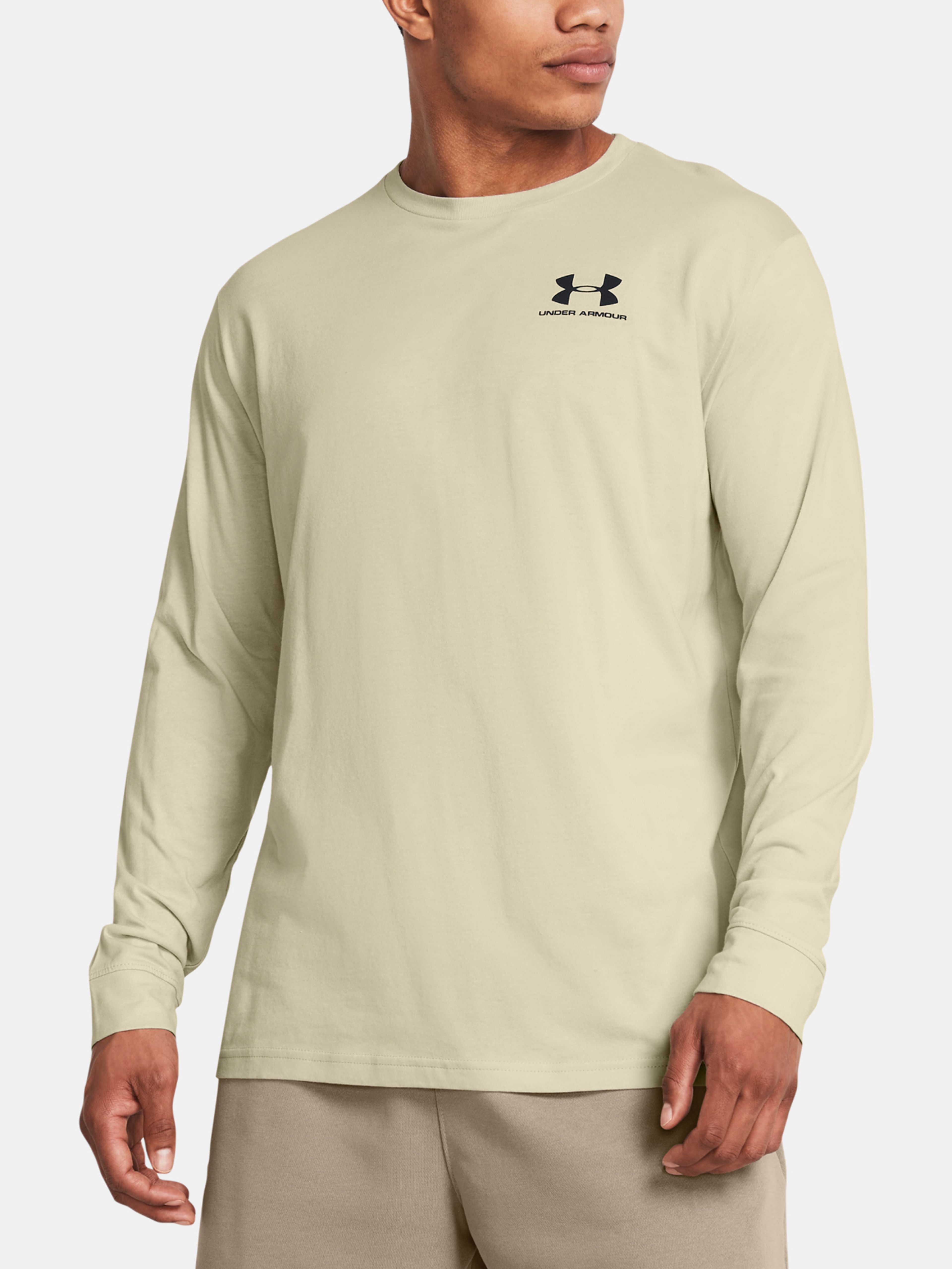 Majica Under Armour UA SPORTSTYLE LEFT CHEST LS-BRN