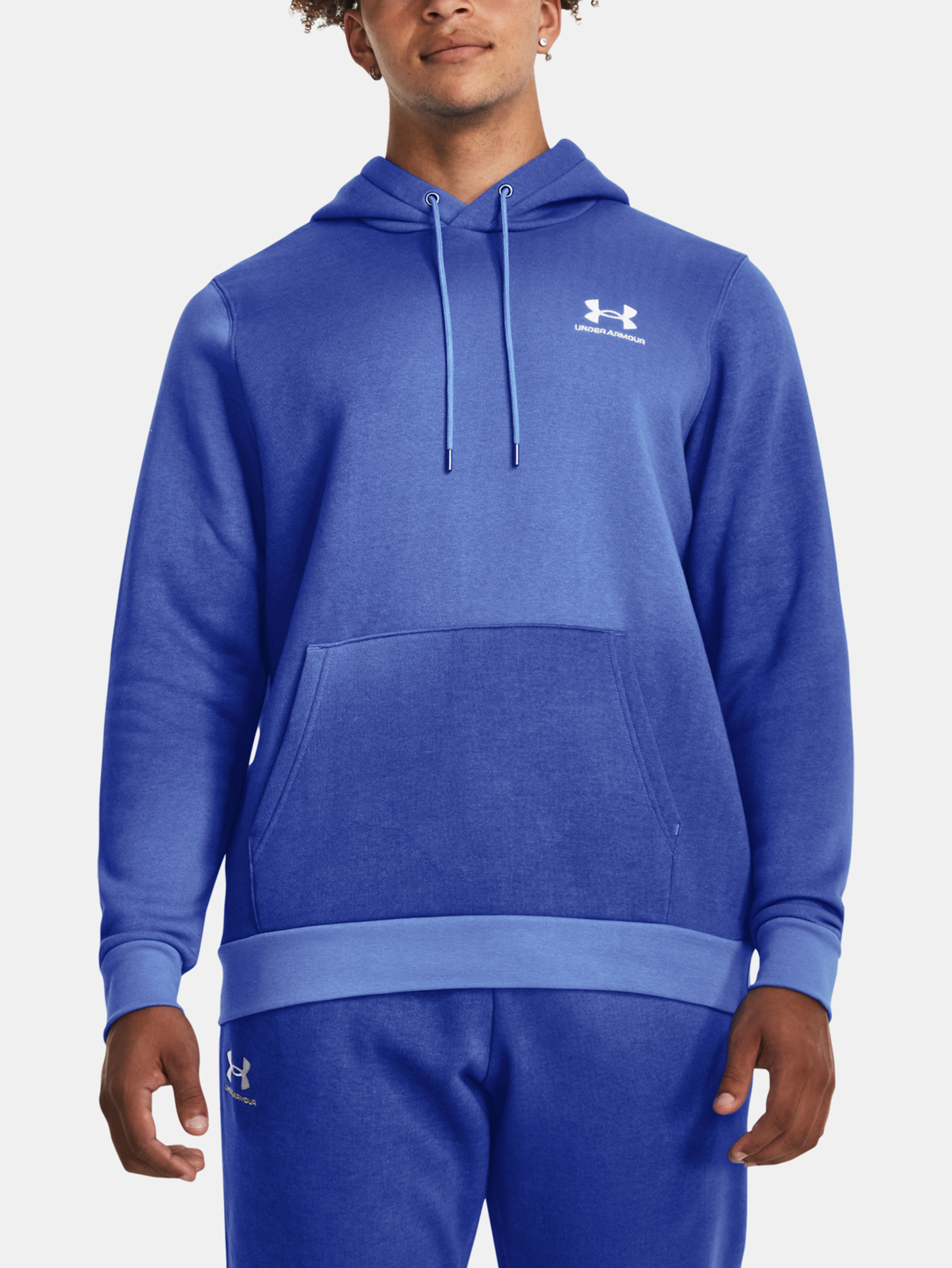 Mikina Under Armour UA Essential Flc Novelty HD-BLU