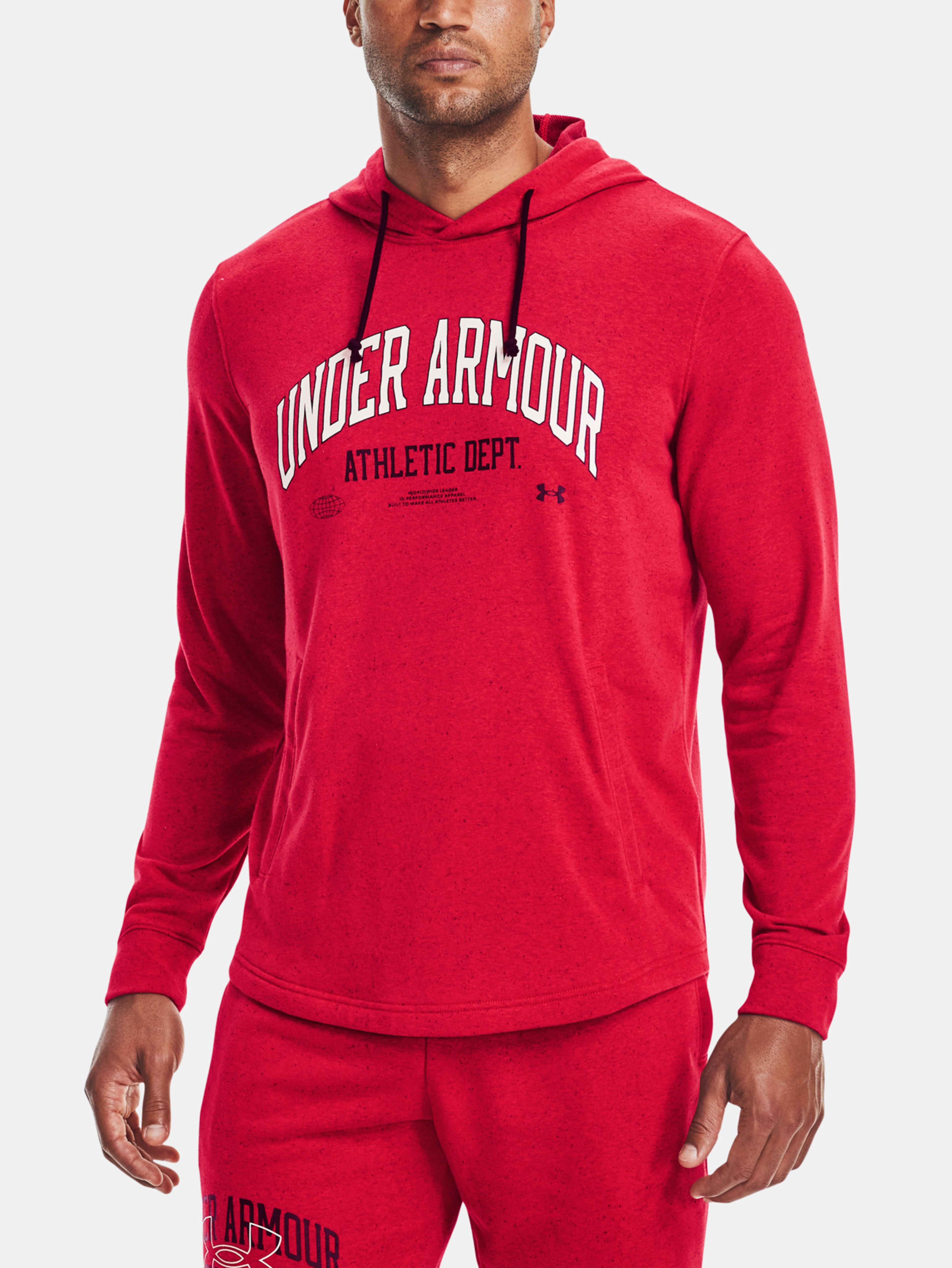 Pulover Under Armour UA Rival Try Athlc Dept HD-RED