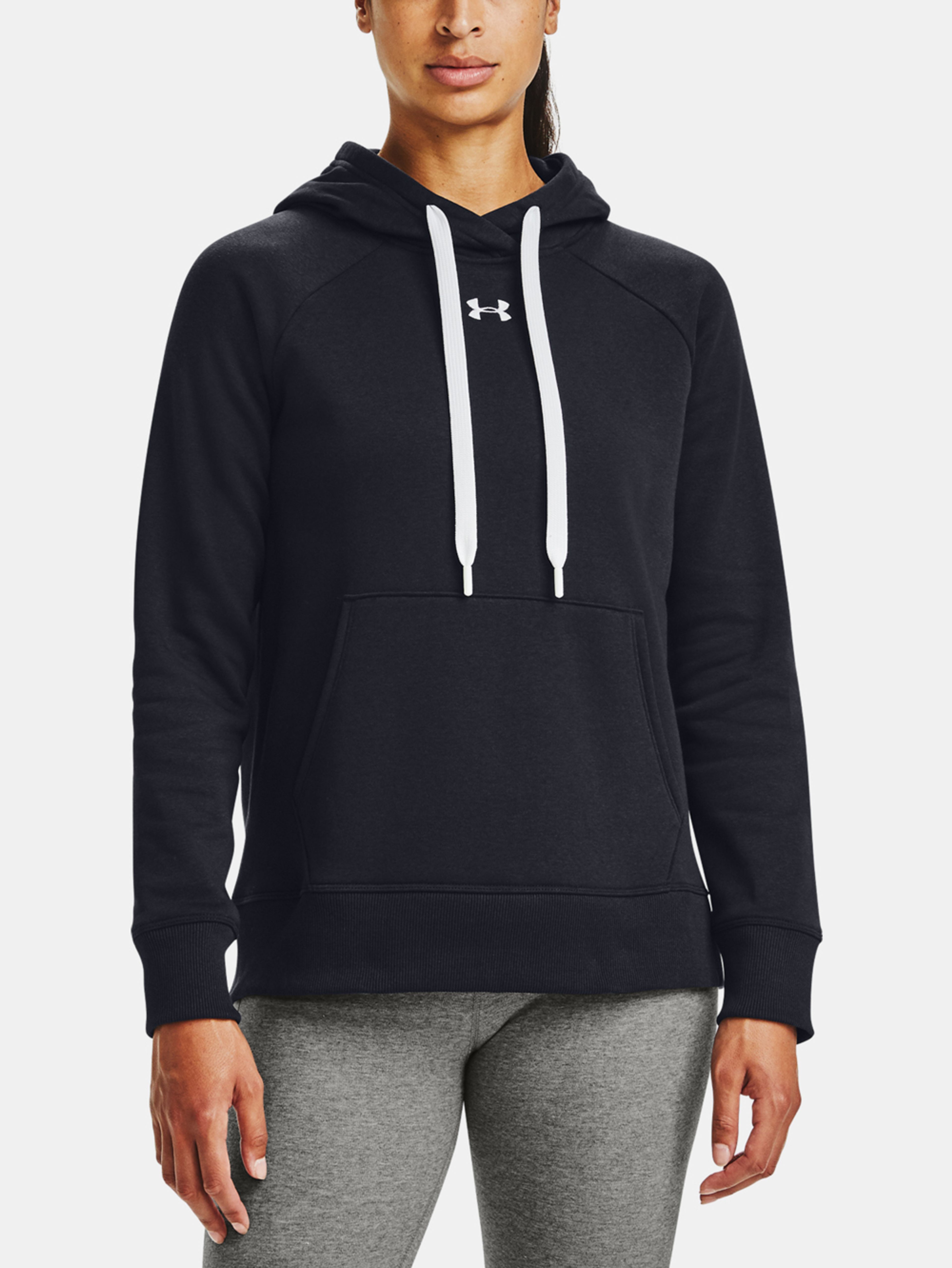 Pulover Under Armour Rival Fleece HB Hoodie-BLK