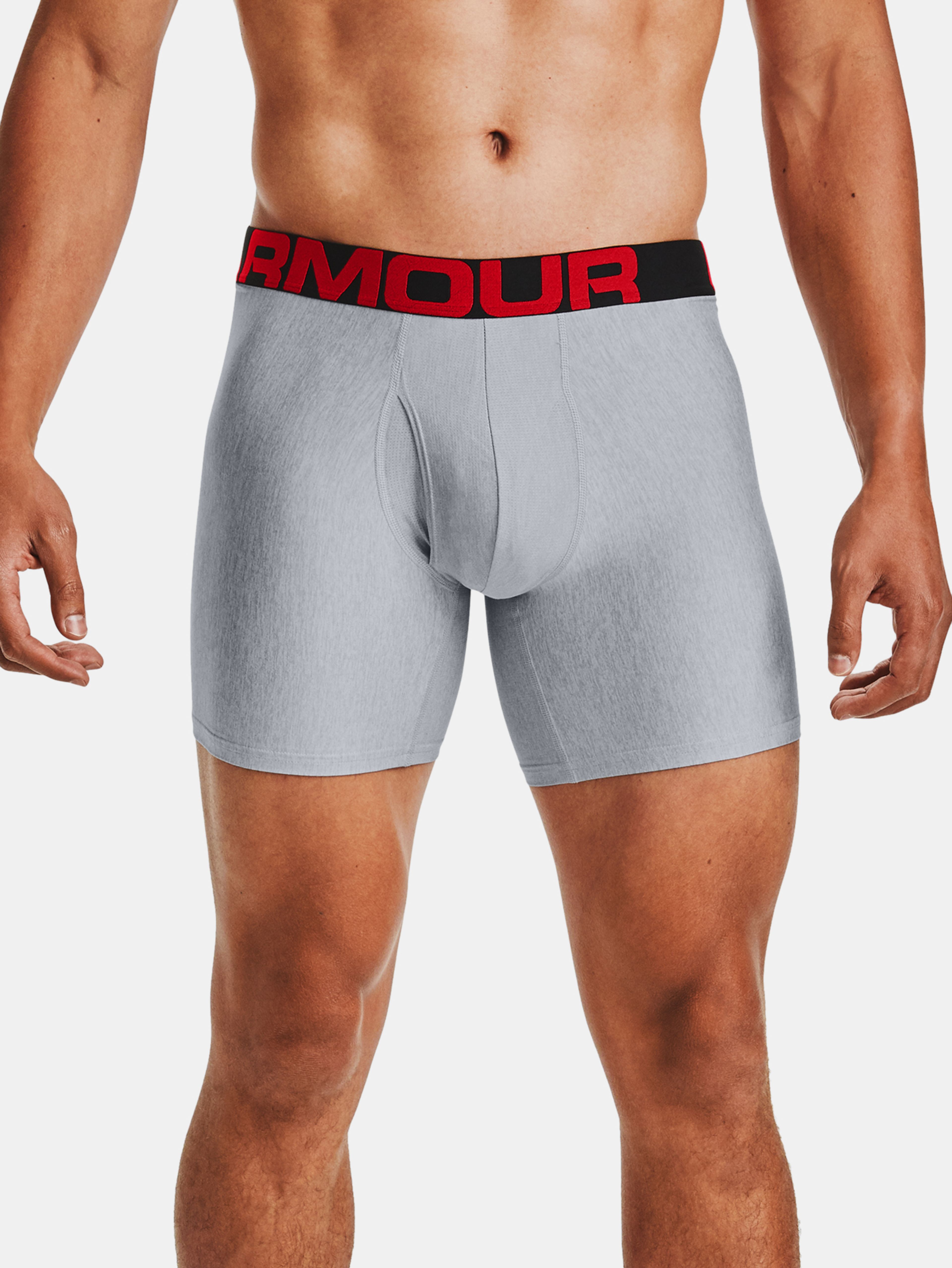 Bokserice Under Armour UA Tech 6in 2 Pack-GRY